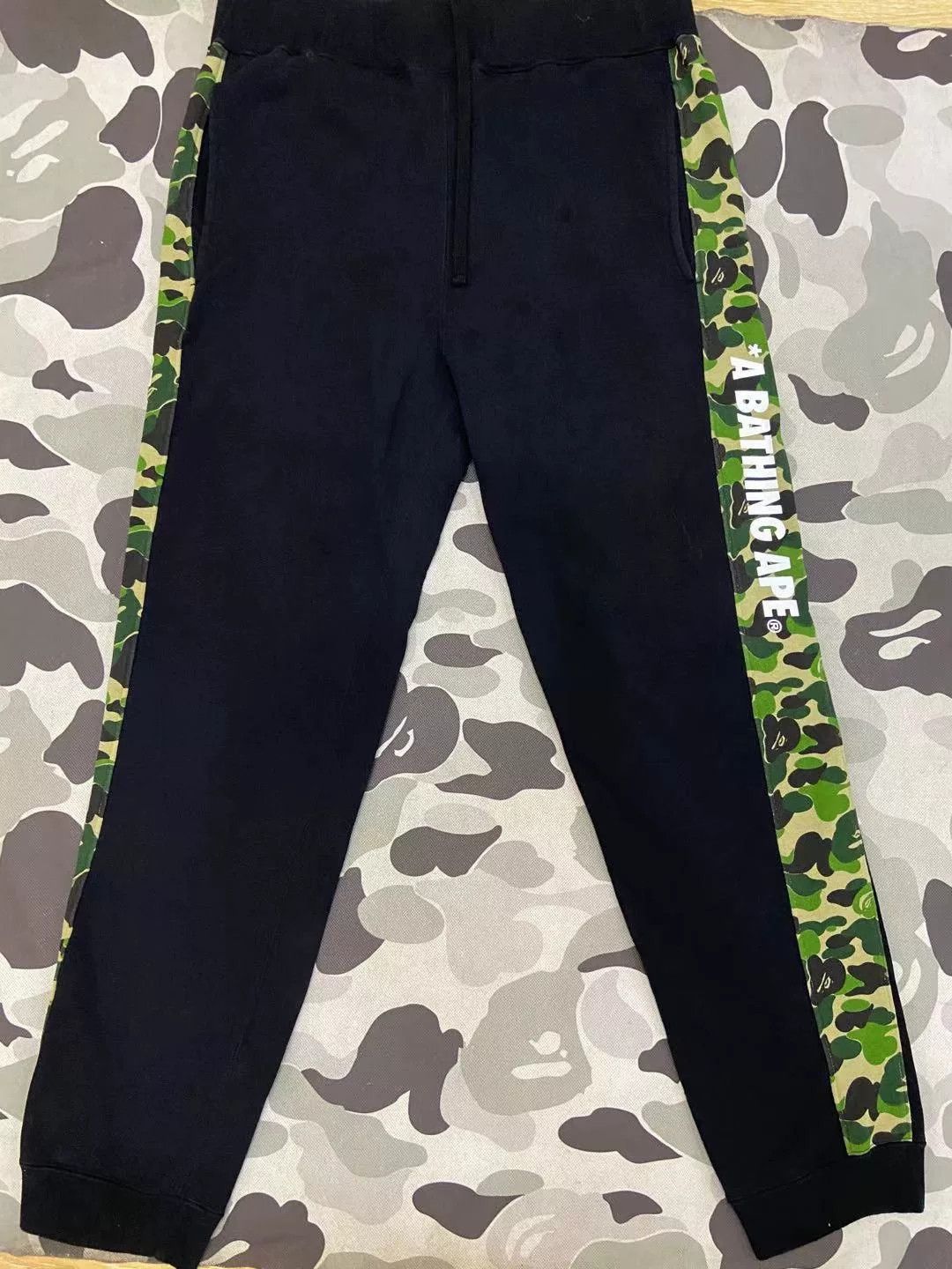 Bape Bape Green Glow Denim Designer Size US 34 / EU 50 - 1 Thumbnail