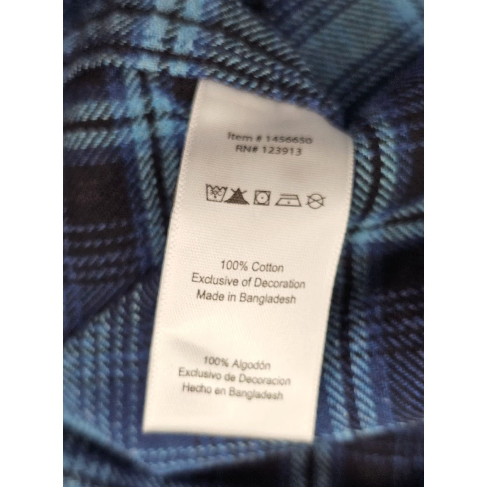 Vintage JACHS Heritage Heavyweight Flannel Shirt Men XL Blue Plaid Cotton Outdoor EUC Shirt Size US XL / EU 56 / 4 - 6 Thumbnail