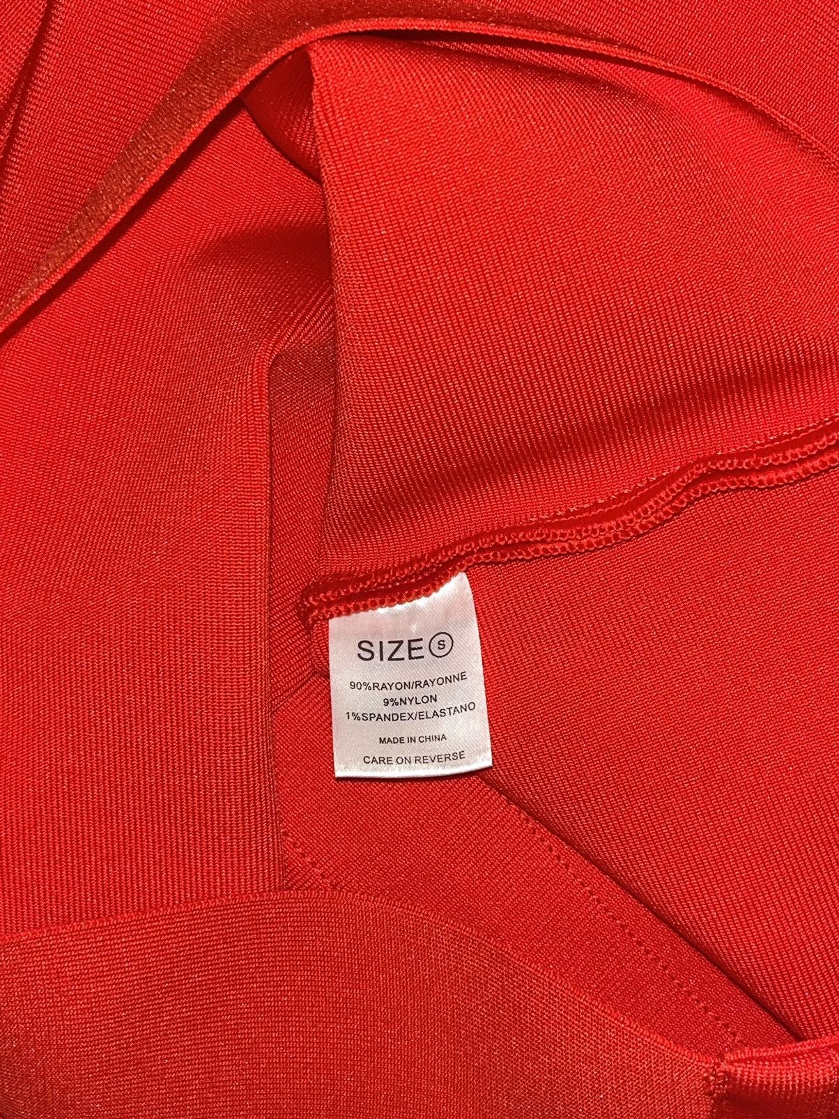 Other Red Midi Dress with V-Neck and Waist Tie Size S / US 4 / IT 40 - 5 Thumbnail