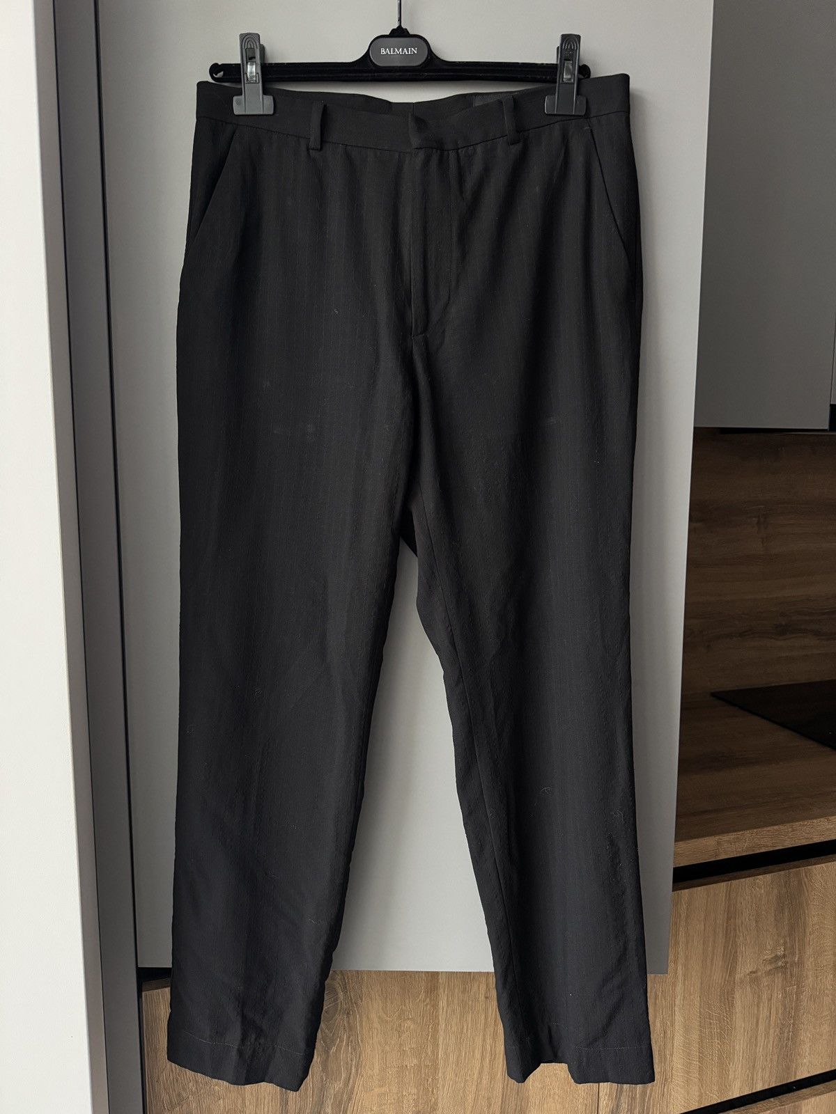Vintage Versus Versace Virgin Wool Striped Pants Size 36/50