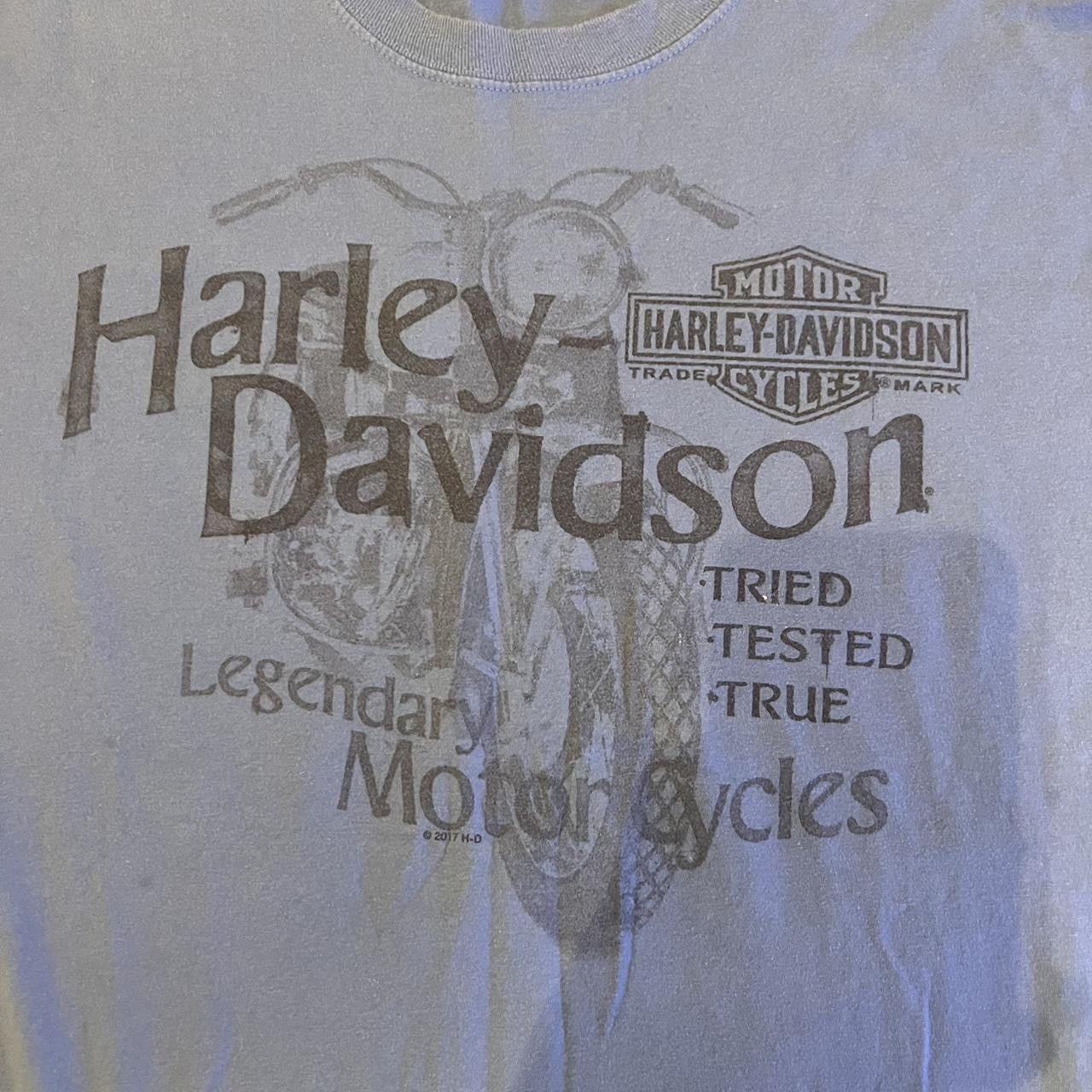 Harley Davidson × Vintage Harley Davidson Biker T Shirt Size US XL / EU 56 / 4 - 4 Thumbnail