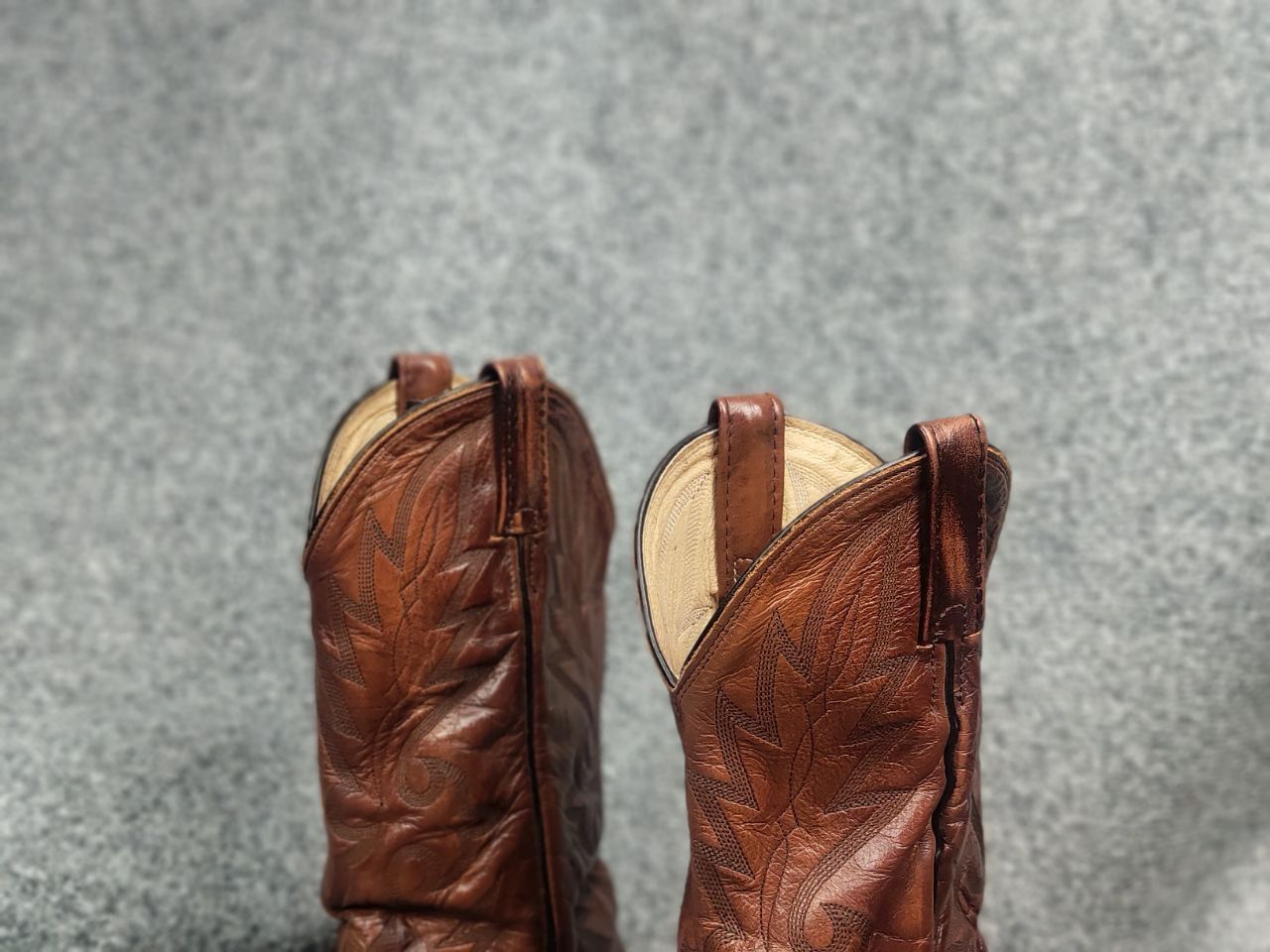 Dan Post Dan Post vintage Brown Western cowboy boots USA Made Size US 7.5 / IT 37.5 - 6 Thumbnail