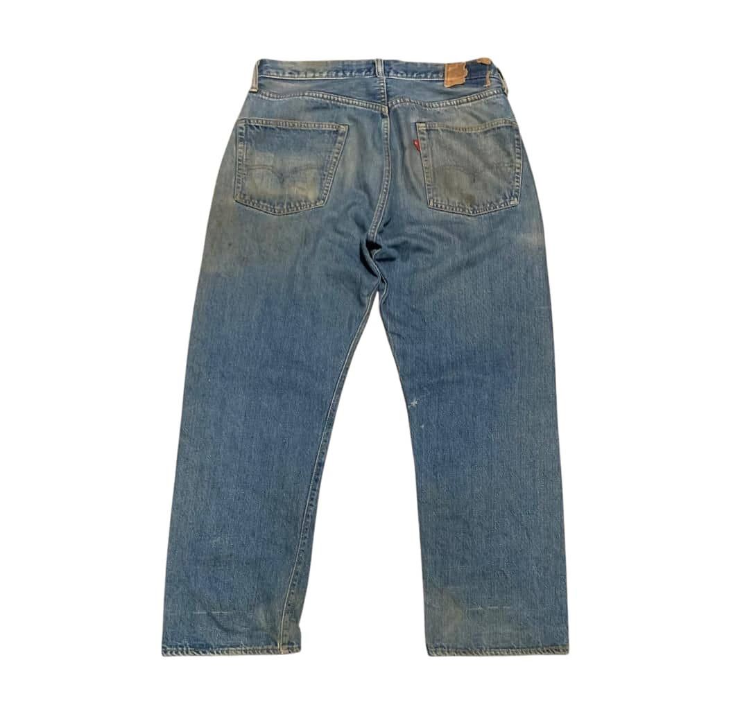 Levi's Vintage 60s Levis 501 Rindem Button #6 Selvedge Jeans Size US 32 / EU 48 - 8 Thumbnail