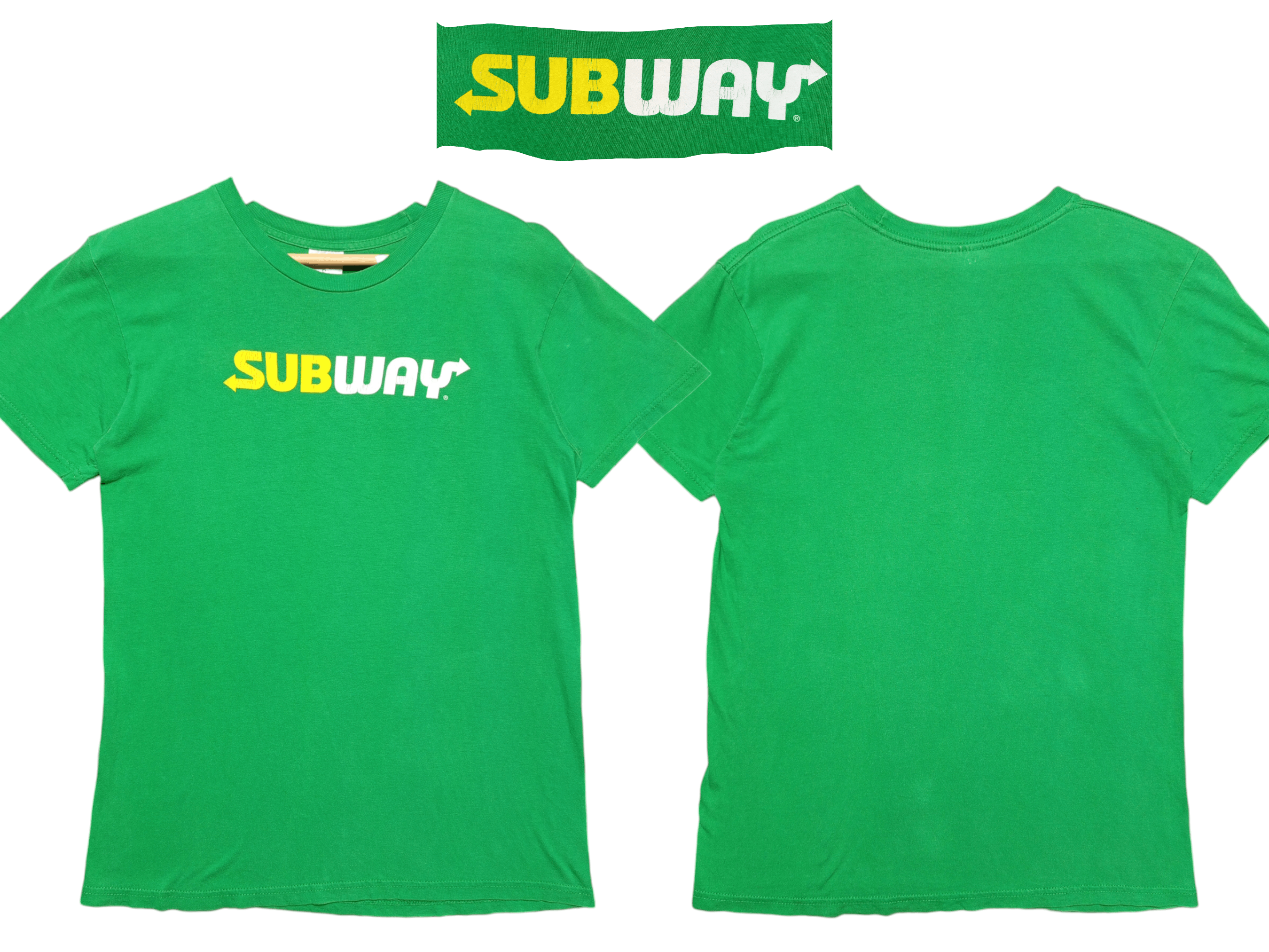 Vintage Vintage Subway Spellout T-Shirt Size US S / EU 44-46 / 1 - 1 Thumbnail