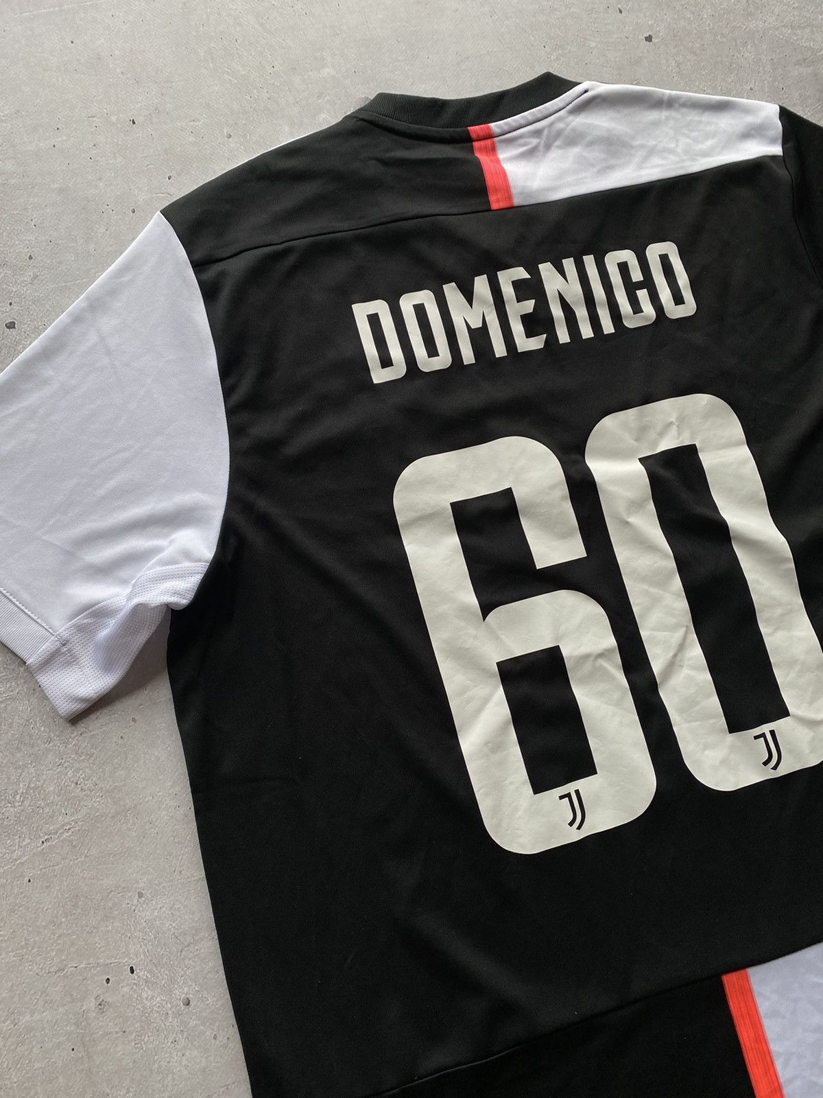 Adidas × Vintage Crazy Adidas Juventus 2019-2020 Home Shirt Domenico Soccer Size US L / EU 52-54 / 3 - 8 Thumbnail