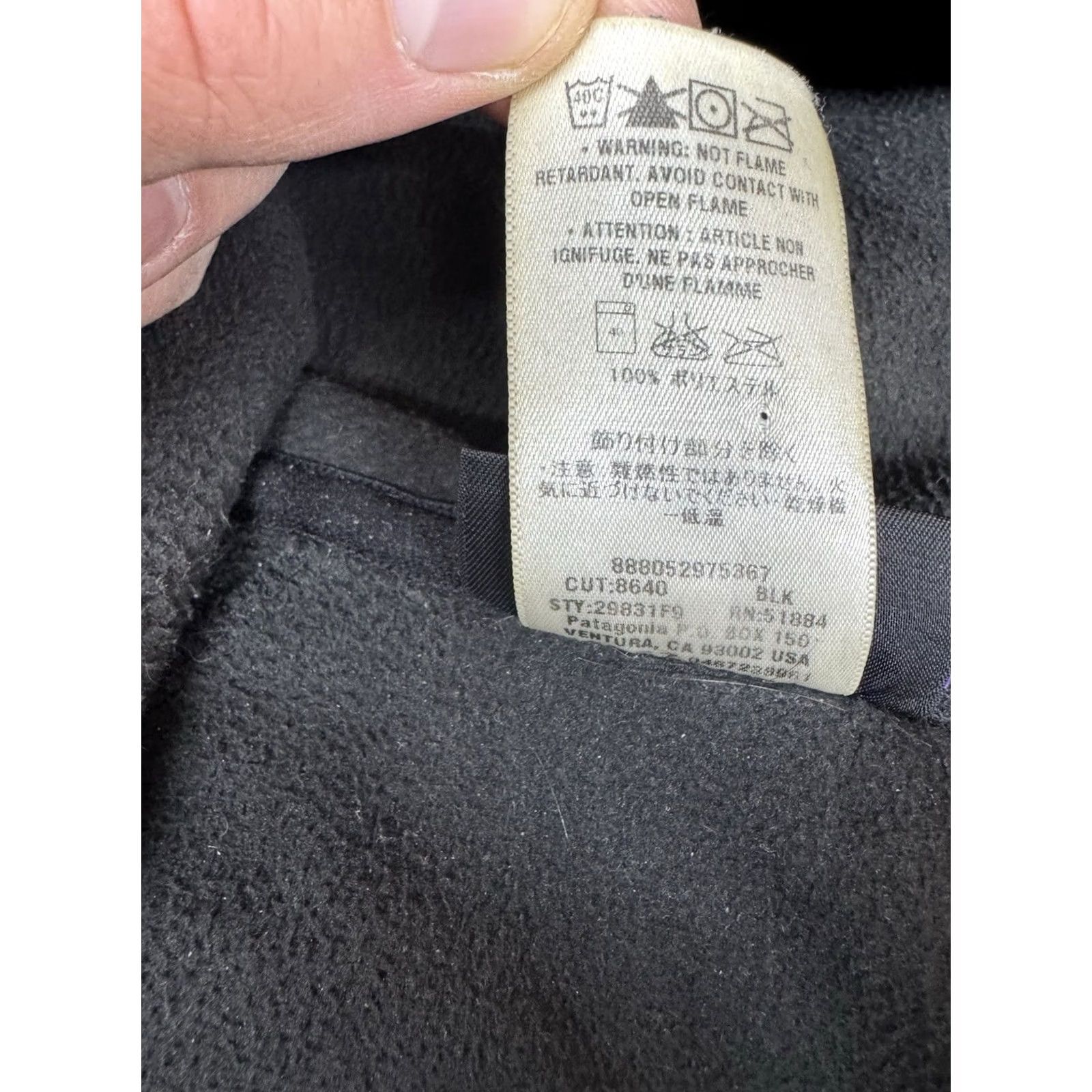 Patagonia VINTAGE Patagonia Jacket Mens M Black Full Zip Hooded Microsoft Branding Logo Size US M / EU 48-50 / 2 - 4 Thumbnail