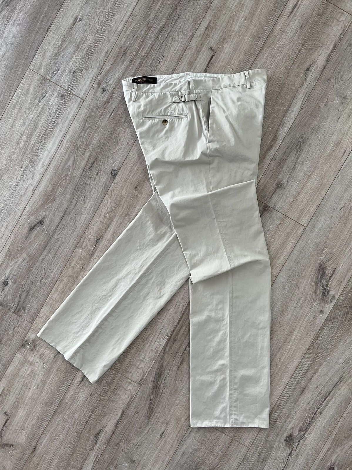 Louis Vuitton LV Metal Logo Chino Dress Pants