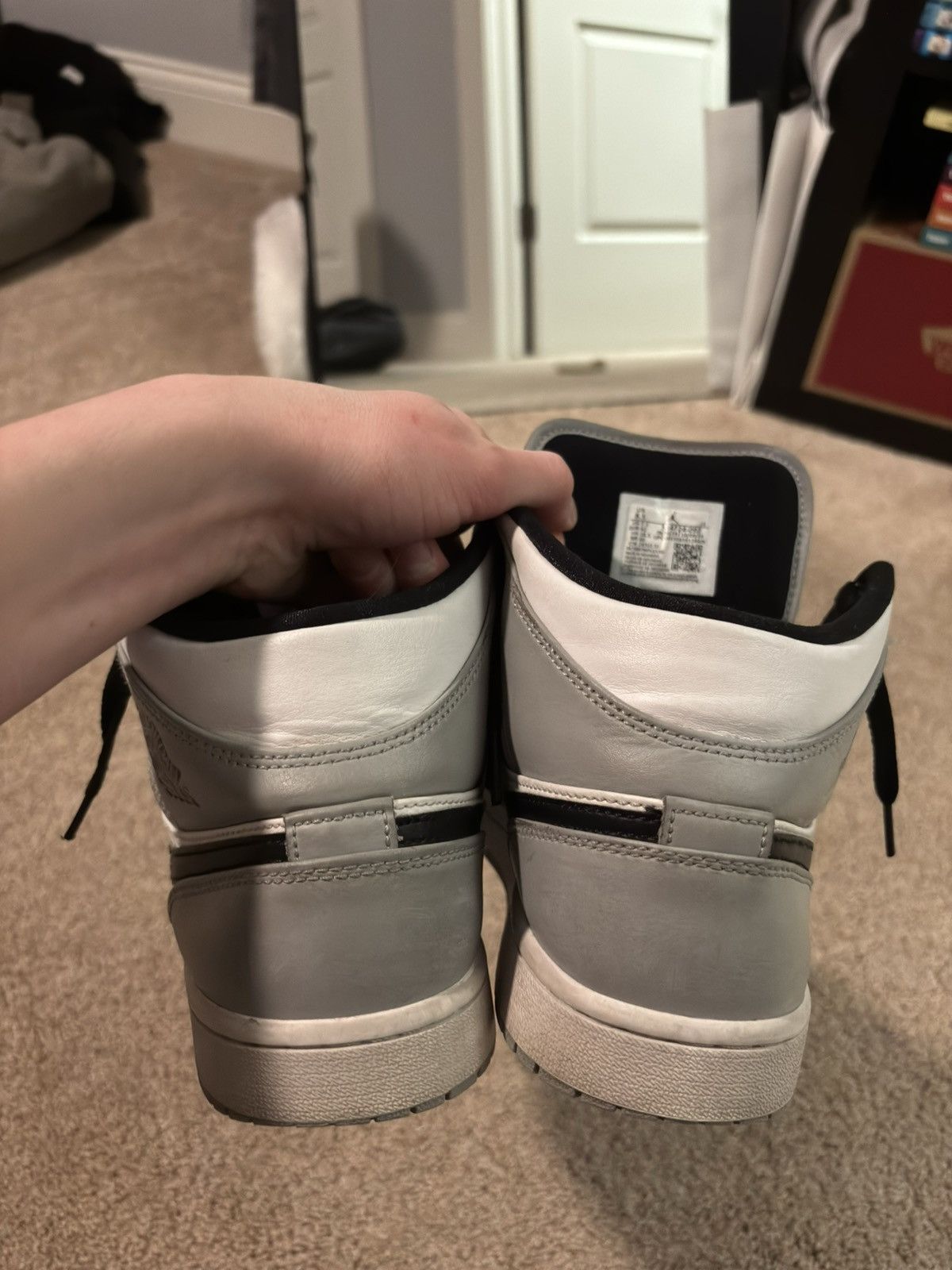 Jordan Brand Jordan One mid Light Smoke Gray Size US 8.5 / EU 41-42 - 4 Thumbnail
