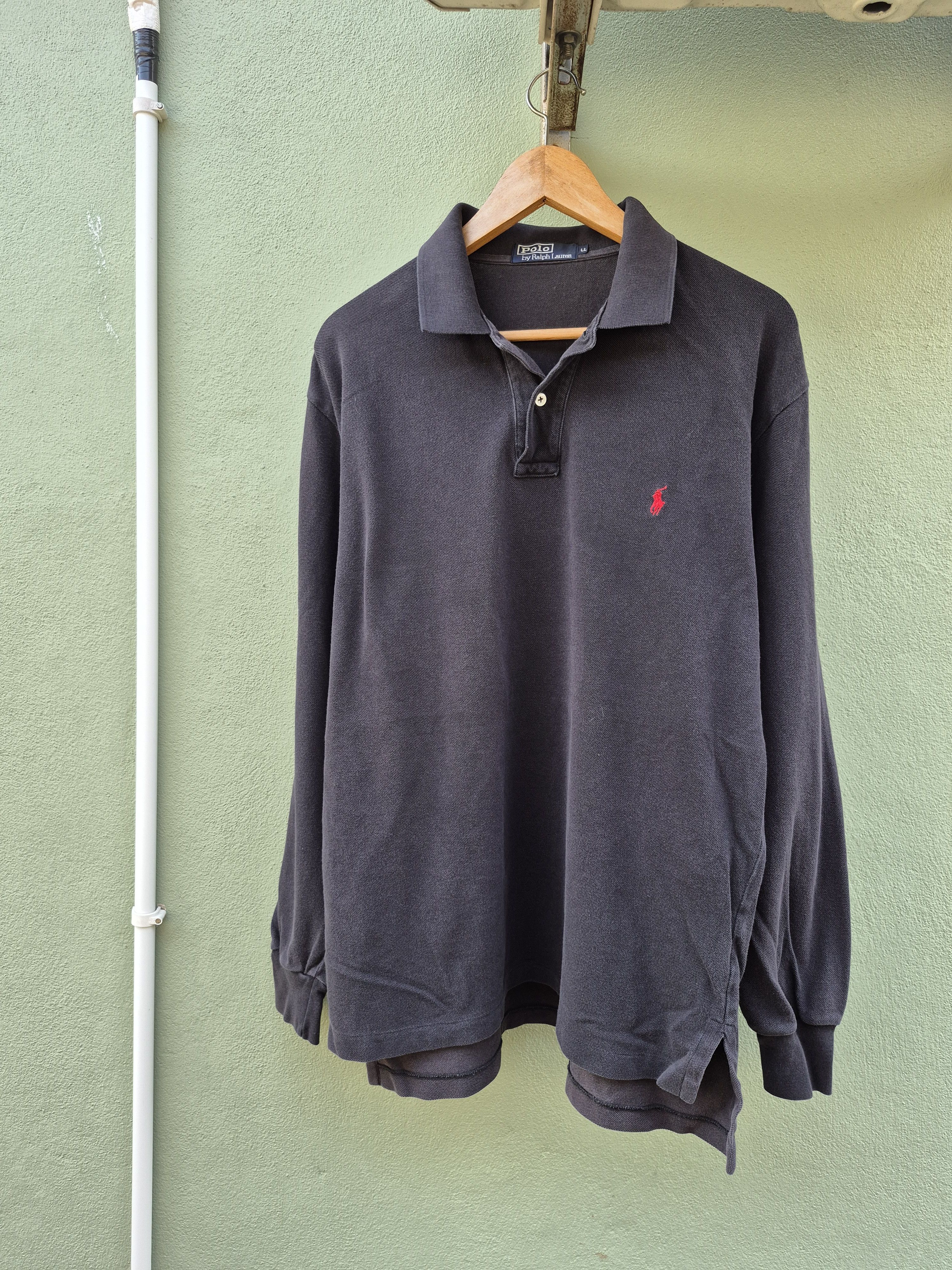 Polo Ralph Lauren × Ralph Lauren 🔥Polo Ralph Lauren Small Pony Longsleeves Collar Tee Size US L / EU 52-54 / 3 - 1 Thumbnail