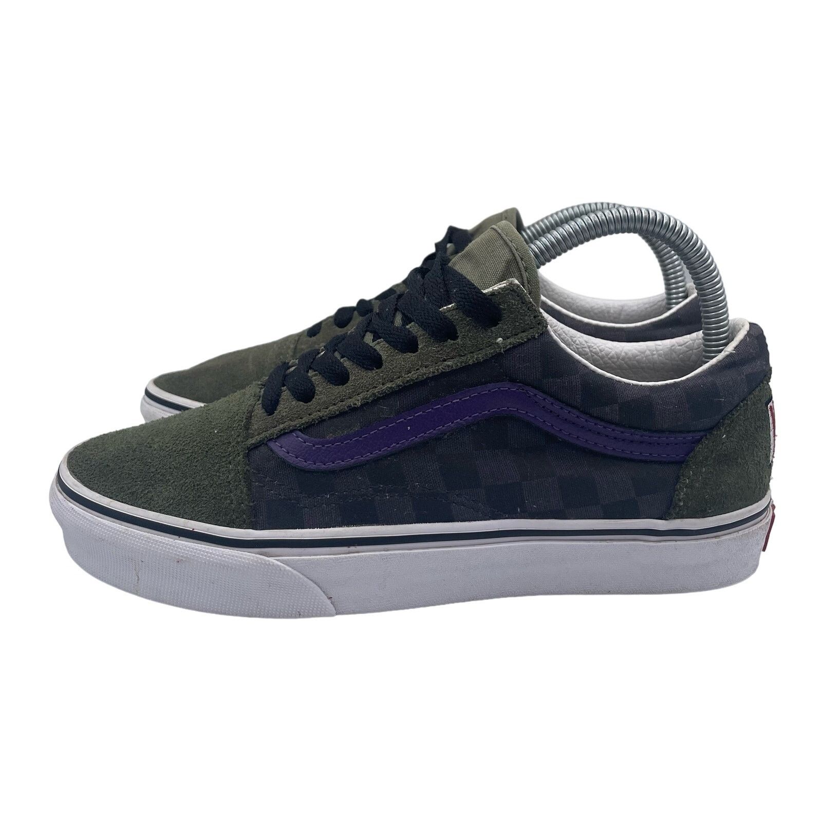 Vans VANS OTW Old Skool Shoes Rally Mix Green Yellow Check 6 7.5 Size US 6 / EU 39 - 1 Thumbnail