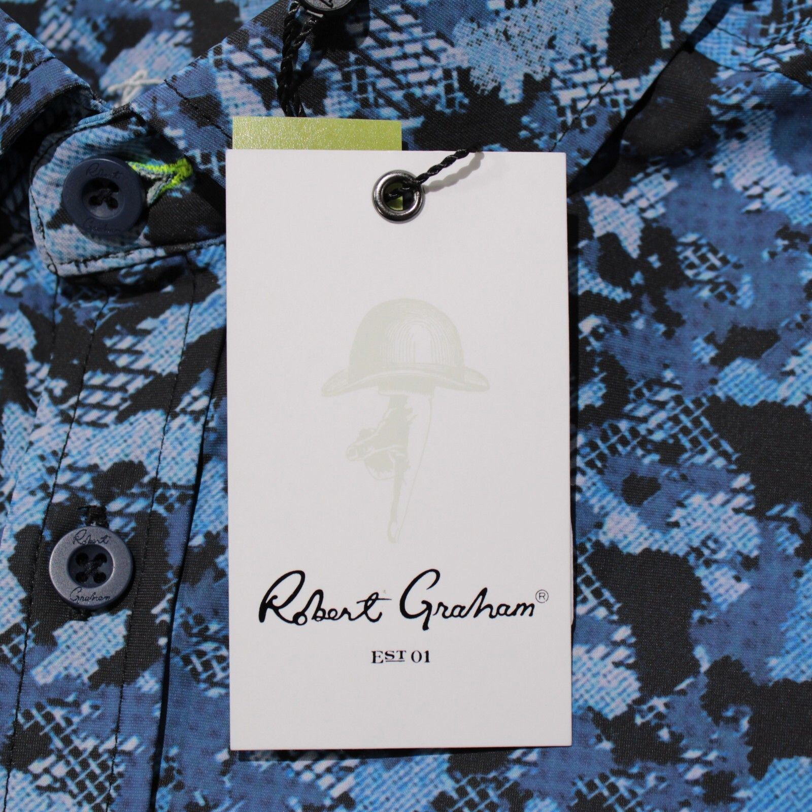 Robert Graham Robert Graham New with tags Shirt Size S US In Blue Size US S / EU 44-46 / 1 - 2 Thumbnail