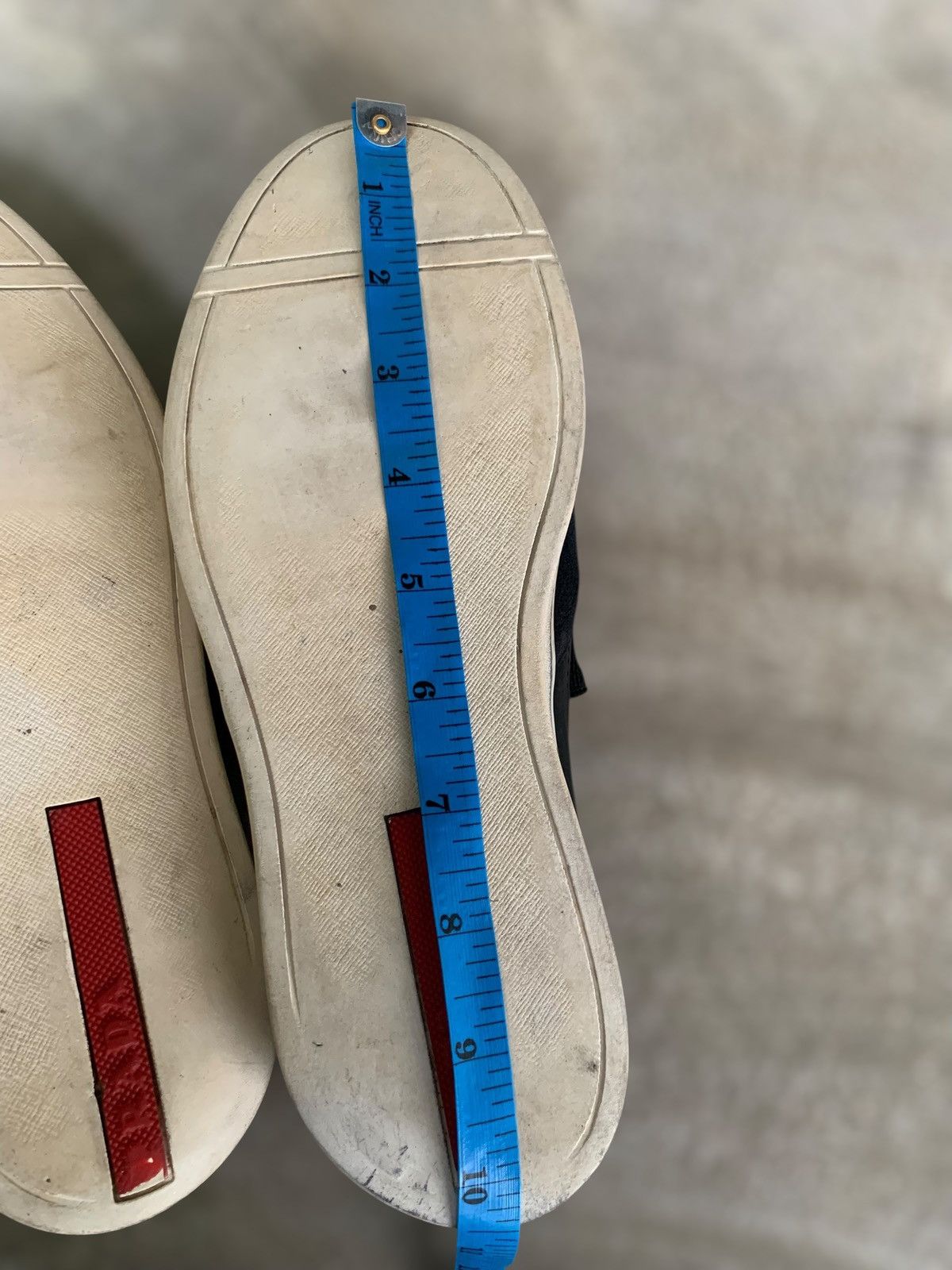 Prada Black Suede Prada Slip On Sneakers Size US 6 / EU 39 - 22 Thumbnail