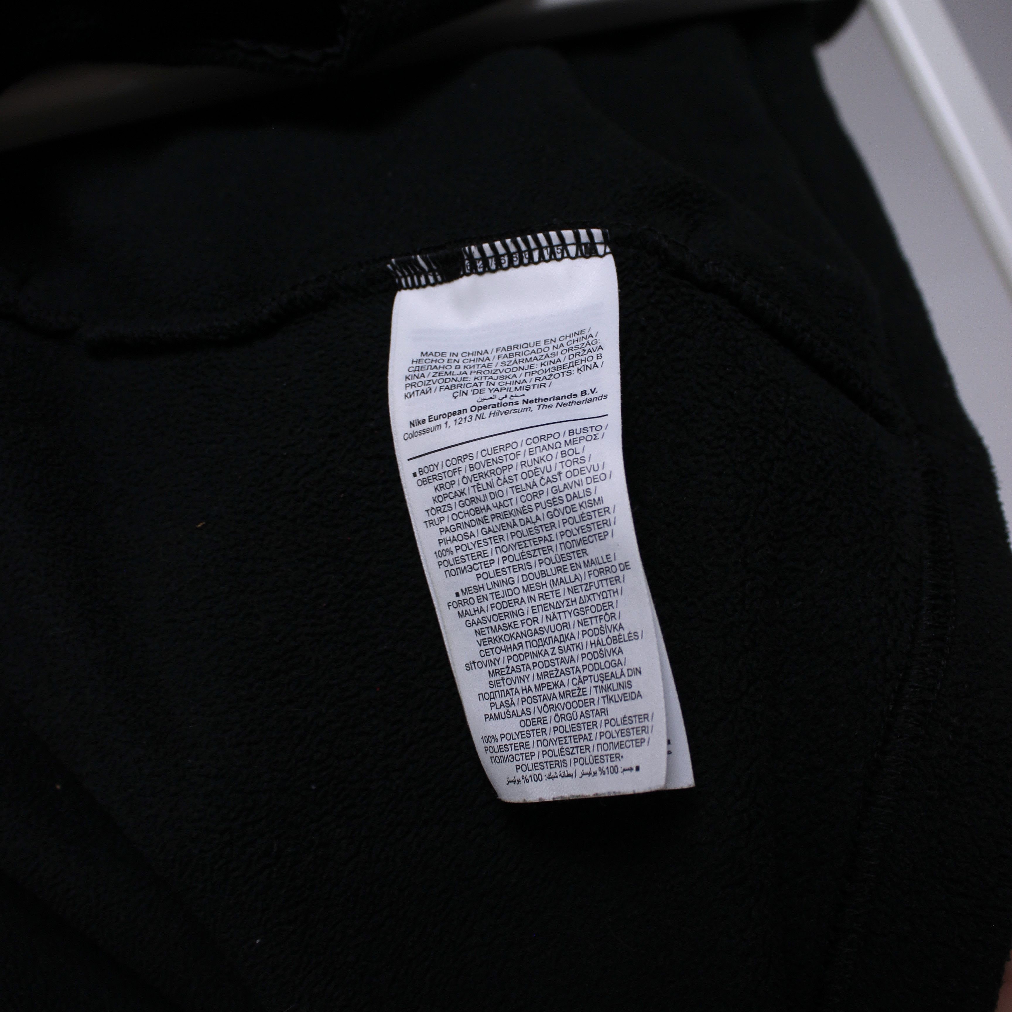 Nike Nike fleece sweatshirt jacket S M black Size US M / EU 48-50 / 2 - 9 Thumbnail