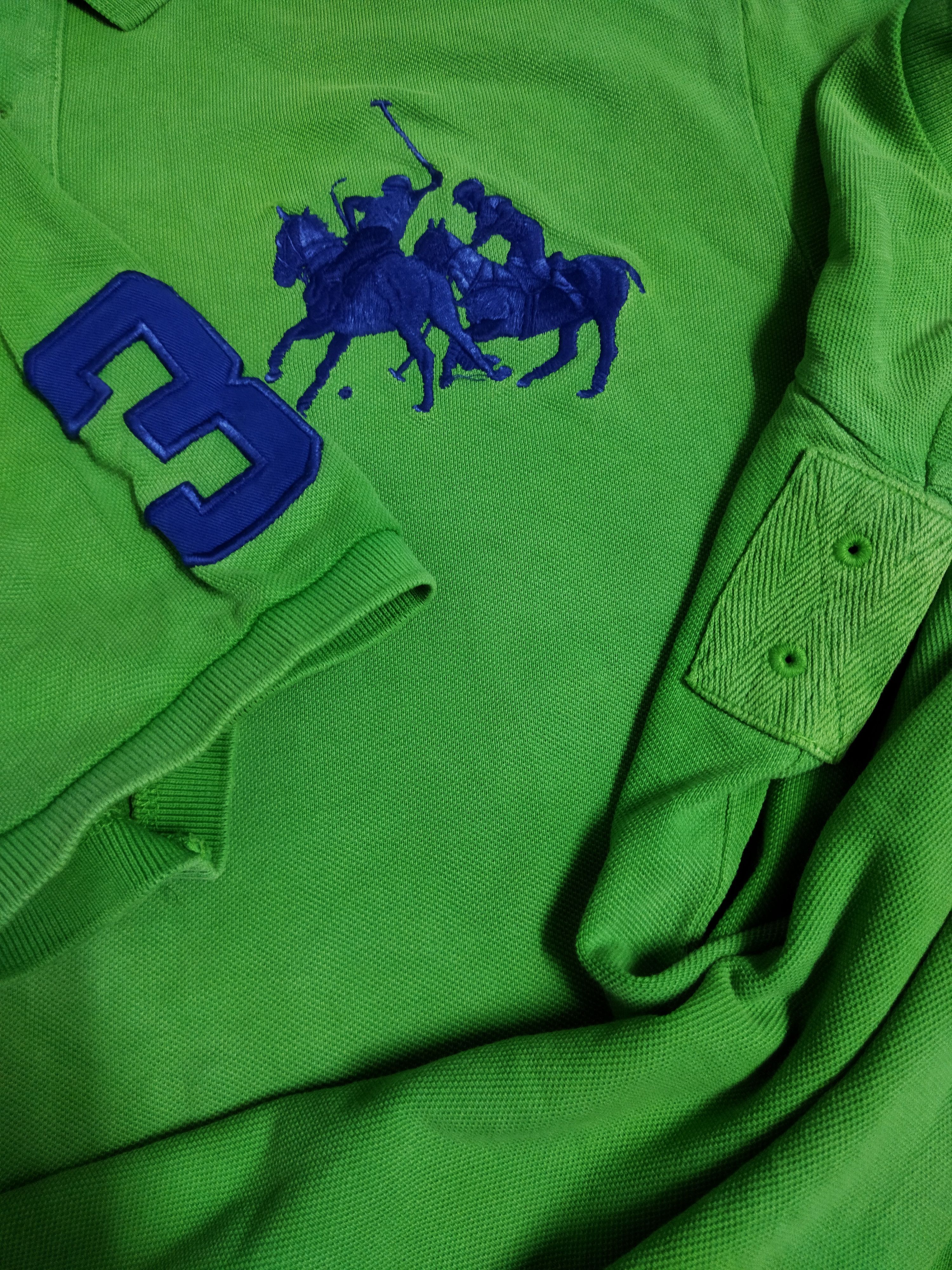 Polo Ralph Lauren Polo Ralph Lauren Big Pony Polo Tee Size US XL / EU 56 / 4 - 2 Thumbnail