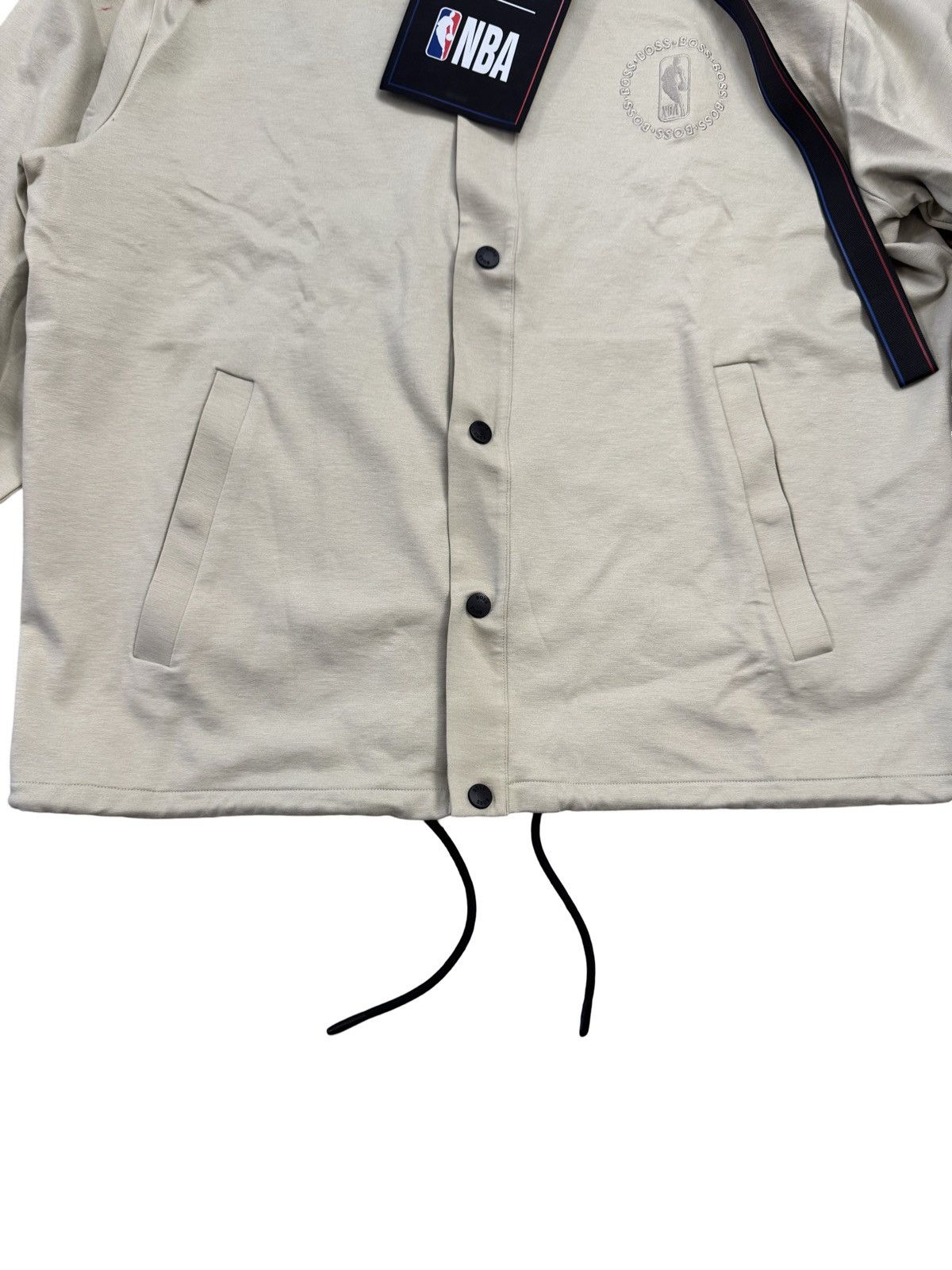 Hugo 🔥400$ Boss X NBA Soran Coach Jacket/Hugo Boss x NBA Jacket Size US XL / EU 56 / 4 - 3 Thumbnail