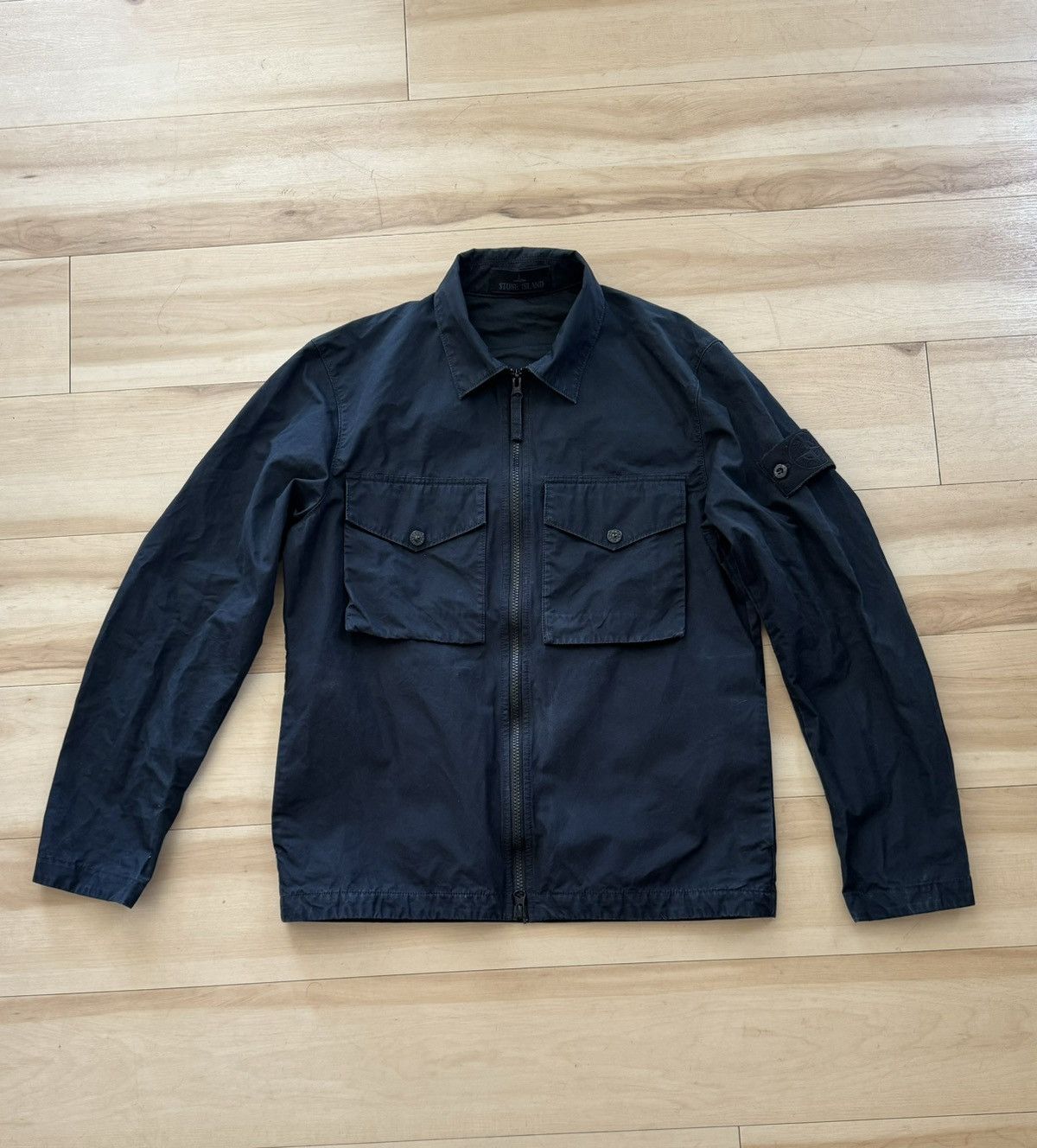 Stone Island Stone Island Ghost Piece O-Ventile Overshirt | Grailed