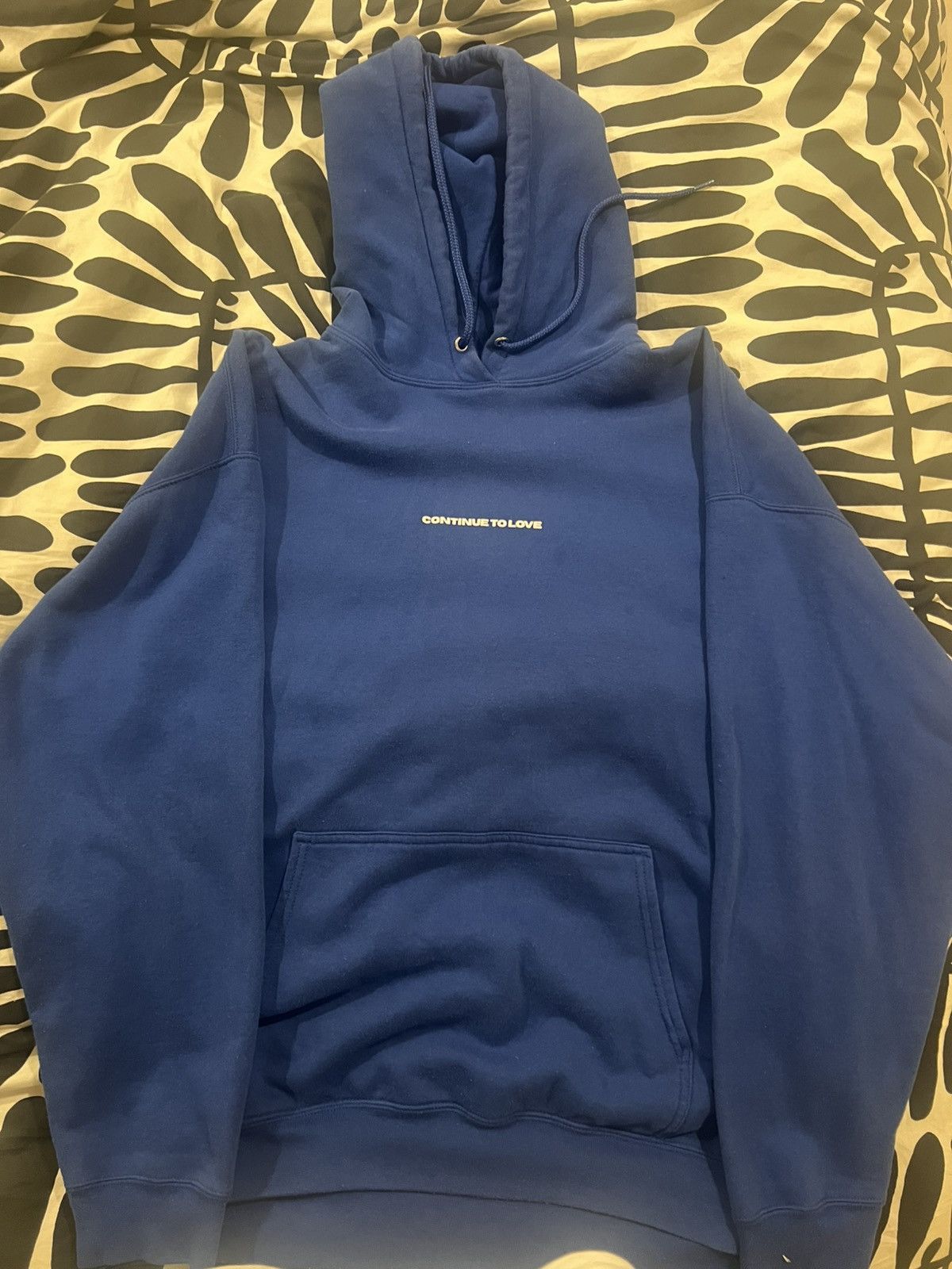 Other LOVECLUB “EVERYTHING WILL BE OKAY!” BLUE HOODIE Size US XXL / EU 58 / 5 - 1 Thumbnail