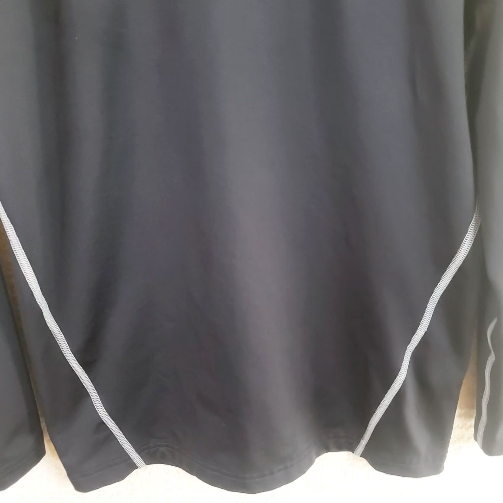 Under Armour Under Armour Men Activewear Shirt XL Black Compression ColdGear Logo Long Sleeve Size US XL / EU 56 / 4 - 3 Thumbnail