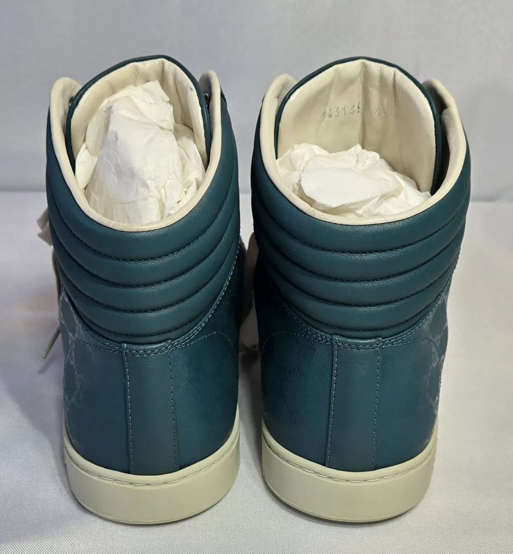 Gucci Gucci Coda High Top Sneakers - canvas & leather Size US 15 / EU 48 - 4 Thumbnail