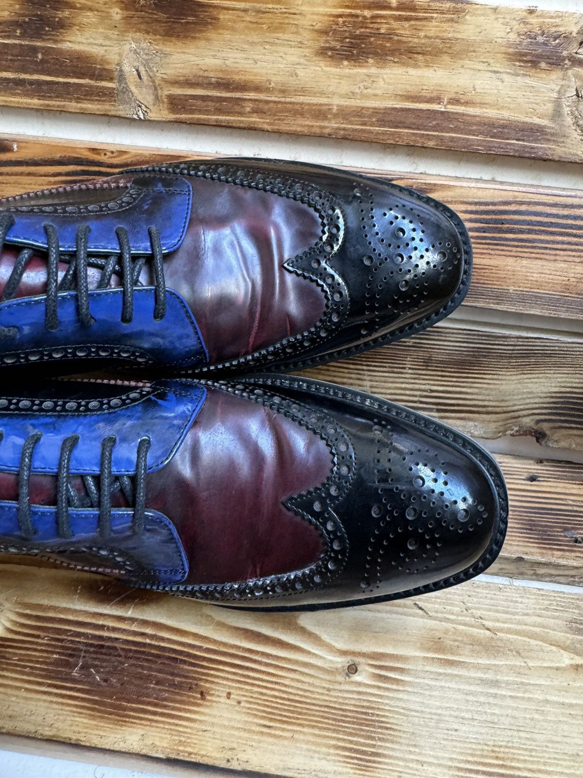 Prada Brogue platform leather derby Size US 8 / EU 41 - 3 Thumbnail