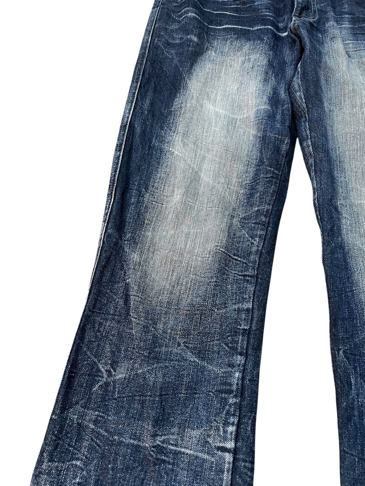 If Six Was Nine Wild Life Skull Bones Clawmark Mud wash If six was nine styl Size US 30 / EU 46 - 4 Thumbnail