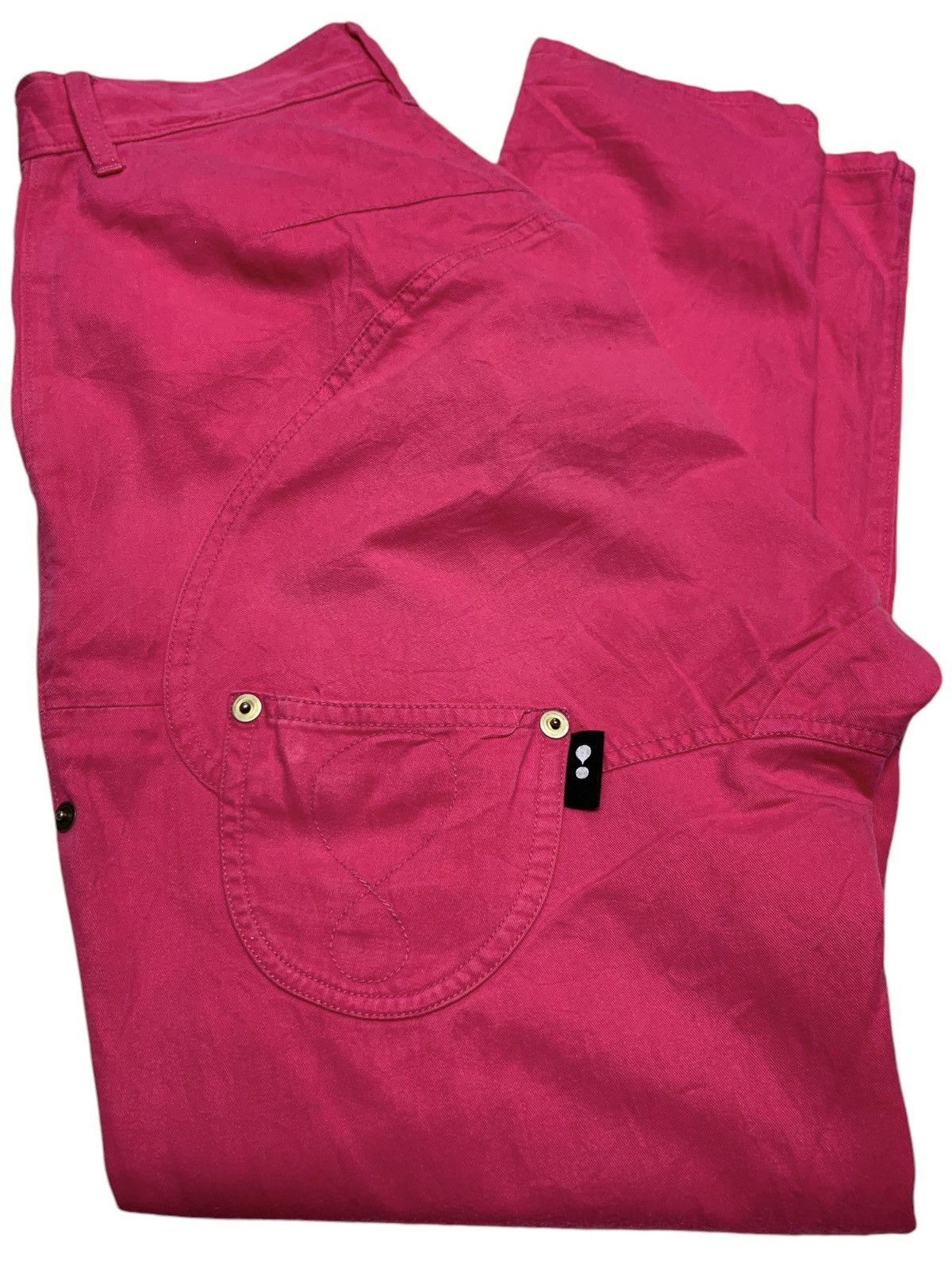 Issey Miyake × mercibeaucoup Hot pink hip hop pants mercibeaucoup Size 31" - 6 Thumbnail