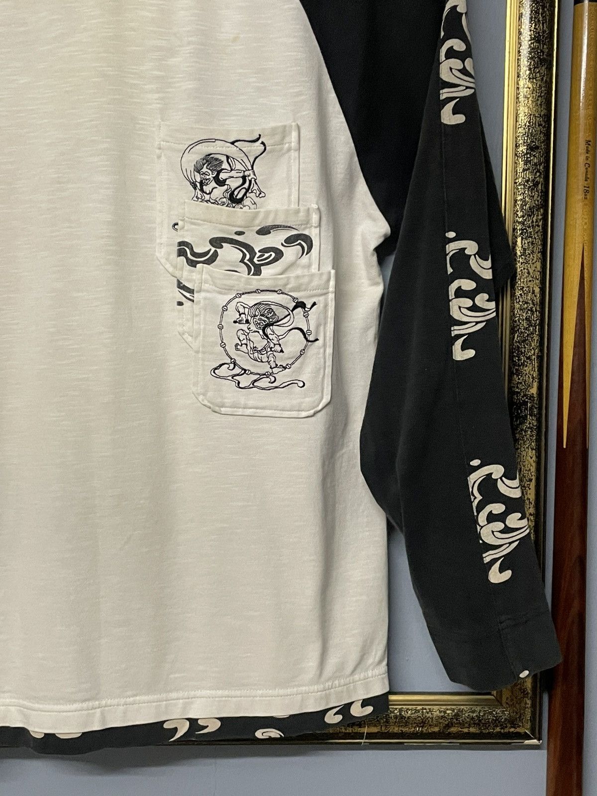 Designer × Japanese Brand × Vintage Vintage Iconic Karakuri Generation Embroidery God Sukajan Size US M / EU 48-50 / 2 - 3 Thumbnail