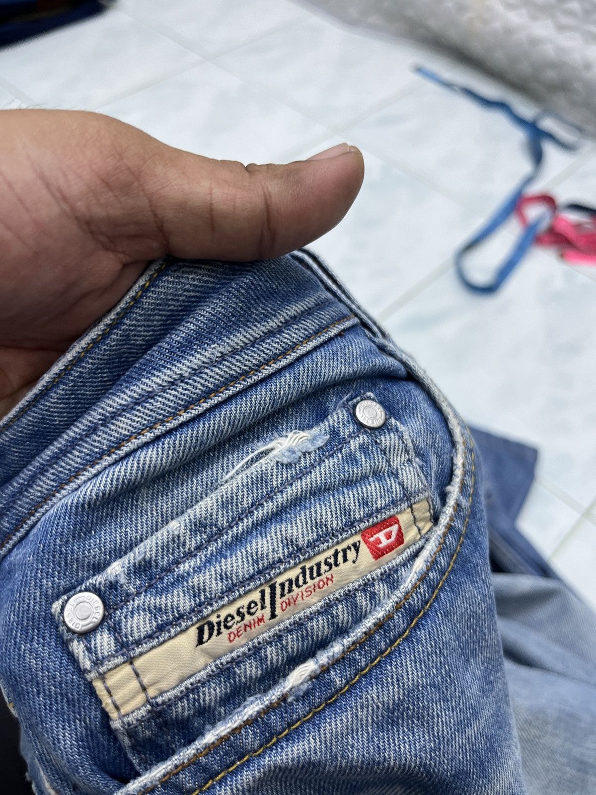 Diesel 🔥🔥🔥STEALS DIESEL INDUSTRY BOOTCUT DENIM Size US 33 - 12 Thumbnail
