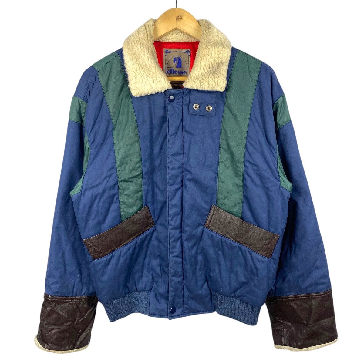 Ellesse × Japanese Brand × Vintage 💥90s ELLESSE SKI SPORT QUILTED JACKET Size US M / EU 48-50 / 2 - 4 Thumbnail
