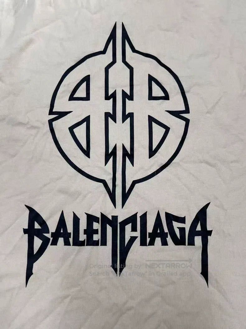 Balenciaga Balenciaga Icon Print Round Neck Short Sleeve T-Shirt Size US XS / EU 42 / 0 - 3 Thumbnail