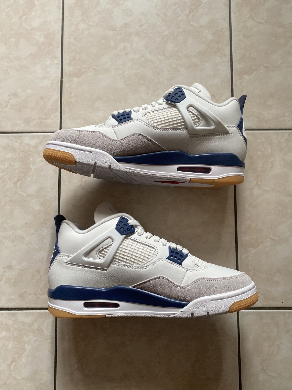 Jordan Brand × Nike Nike SB x Air Jordan 4 Retro SP 'Navy' Size US 10.5 / EU 43-44 - 2 Thumbnail