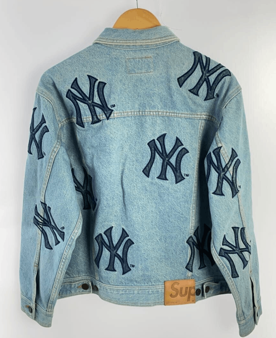 Supreme Supreme New York Yankees Denim Jacket Size US S / EU 44-46 / 1 - 2 Thumbnail