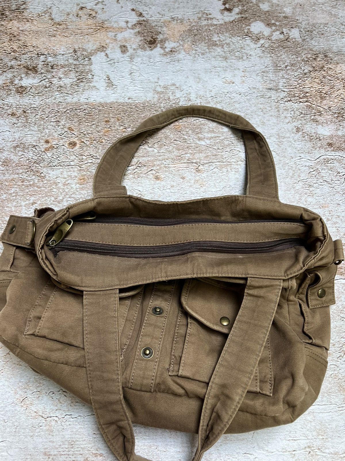 Japanese Brand × Vintage Vintage Japanese multi pocket bag Size ONE SIZE - 3 Thumbnail