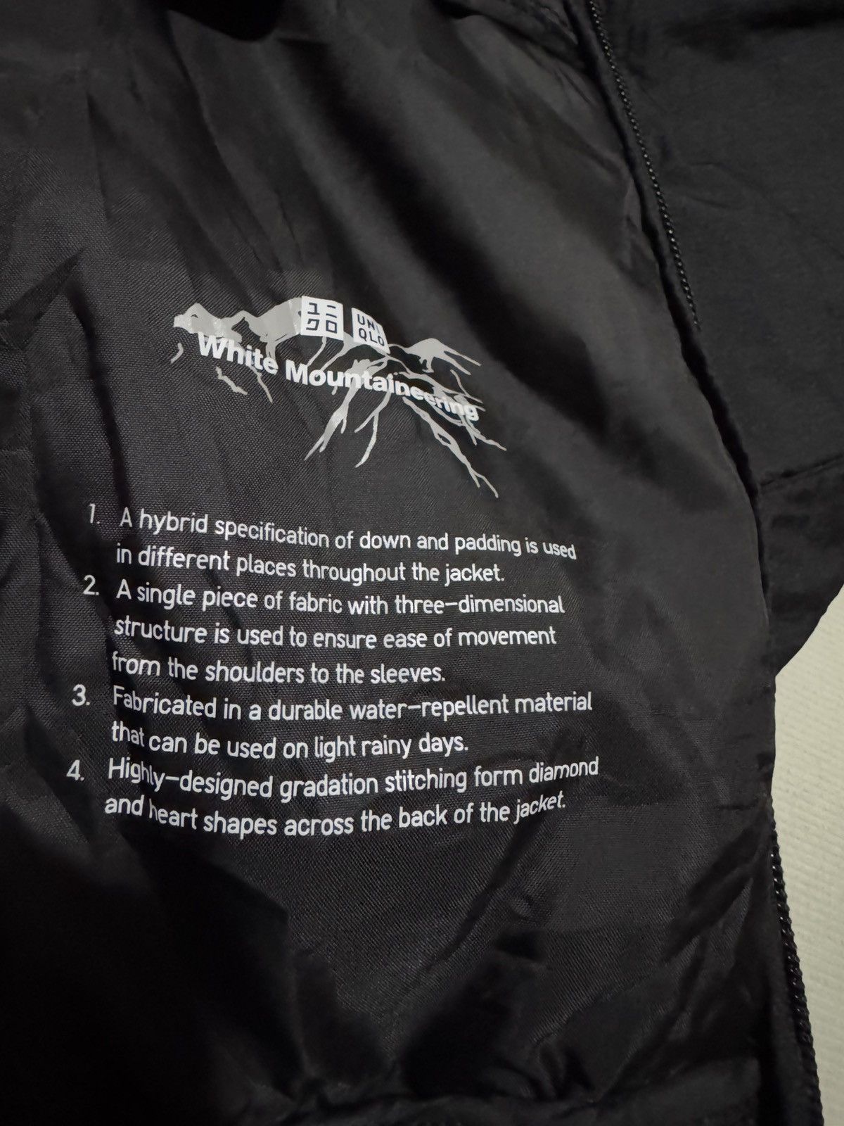 Beauty Beast × Uniqlo × White Mountaineering RARE! White Mountaineering Uniqlo Hybrid Down Quilted Jacket Size US S / EU 44-46 / 1 - 7 Thumbnail