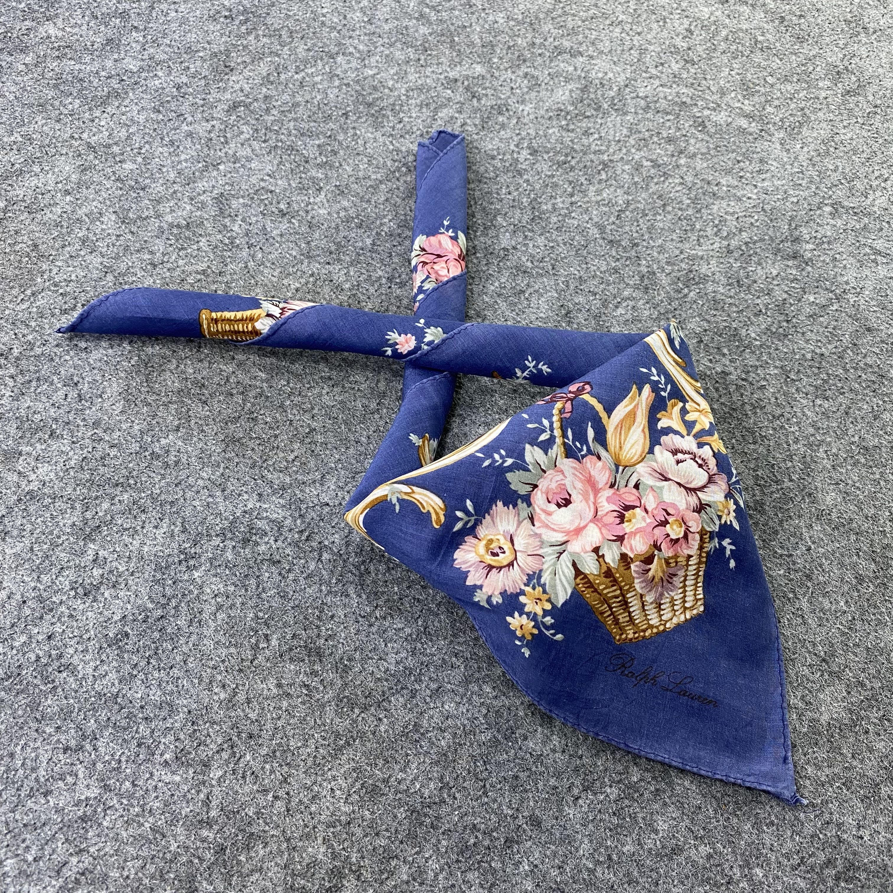 Ralph Lauren Ralph Lauren Handkerchief Neckerchief Bandana-B1661 Size ONE SIZE - 1 Thumbnail