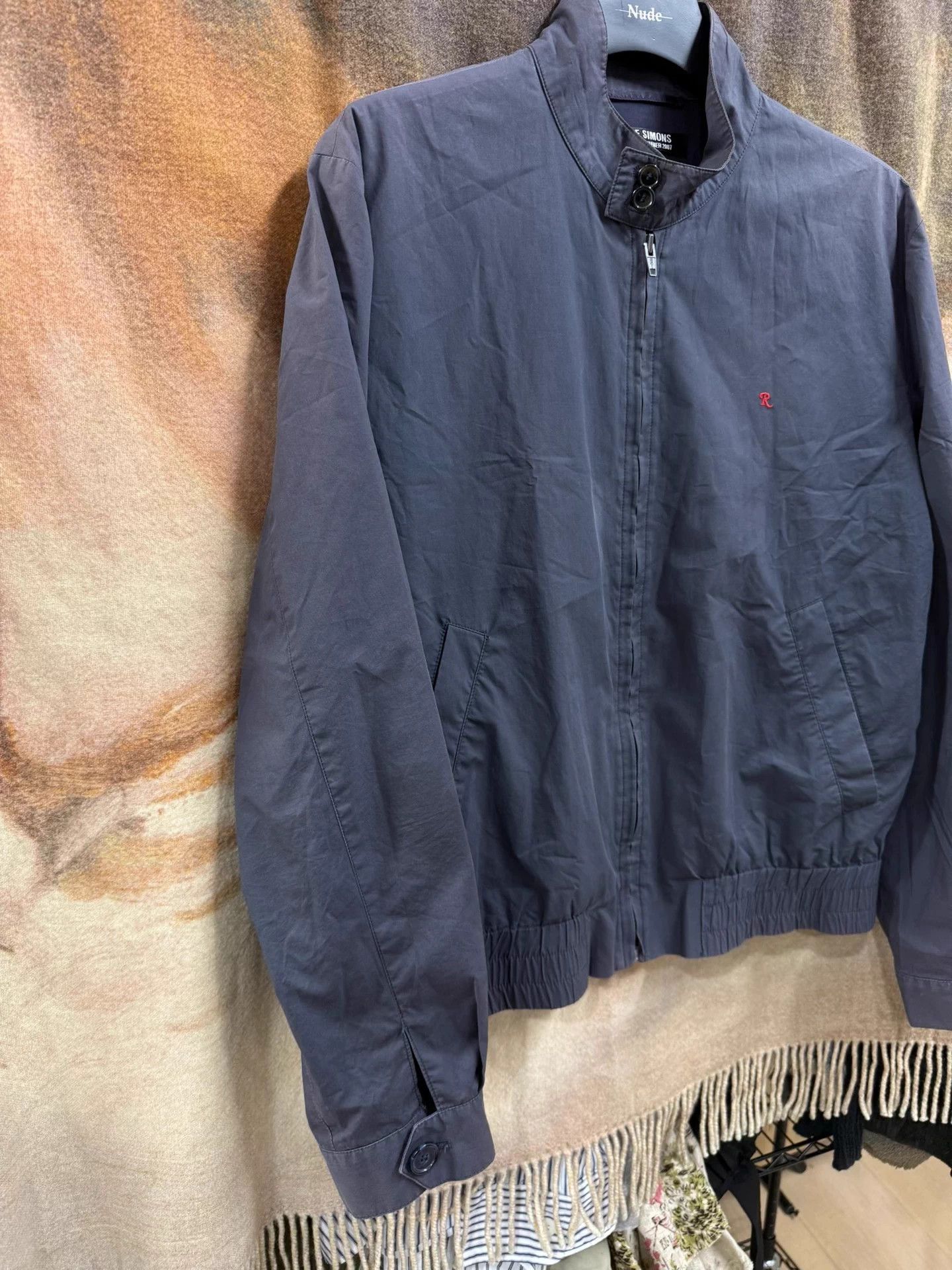 Raf Simons Raf Simons 07SS Washed R Embroidered Jacket M L Size US M / EU 48-50 / 2 - 4 Thumbnail