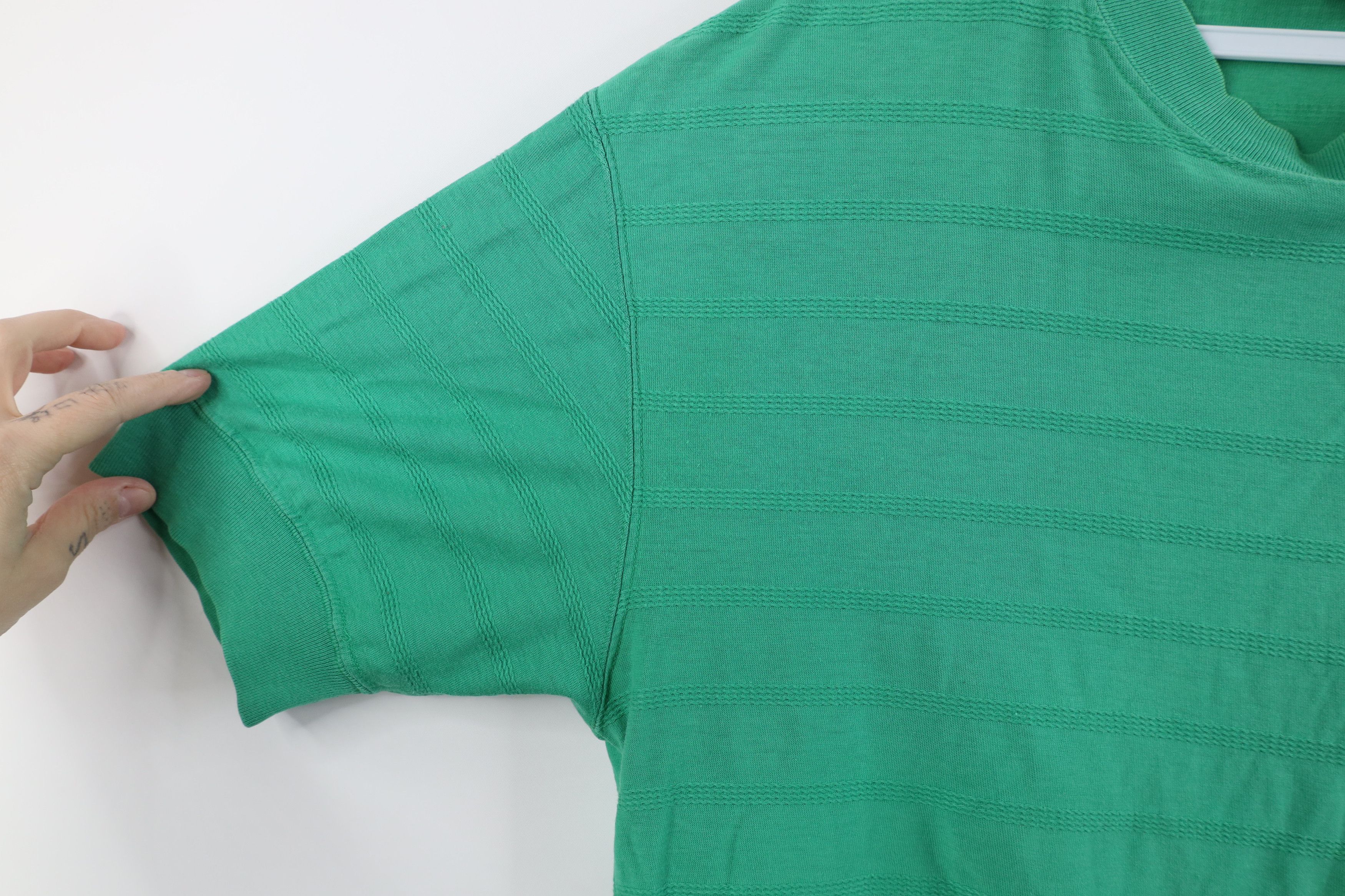 Vintage Vintage 90s Streetwear Striped Short Sleeve Ringer T-Shirt Size US M / EU 48-50 / 2 - 8 Thumbnail