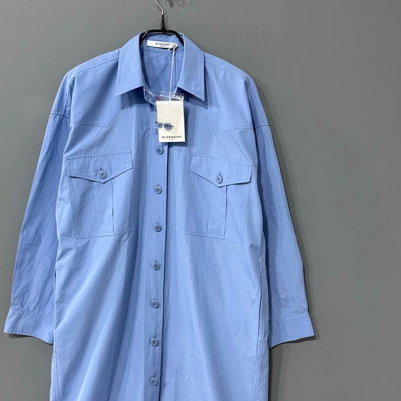 Givenchy Givenchy Size36 Teal Dress Size US M / EU 48-50 / 2 - 2 Thumbnail