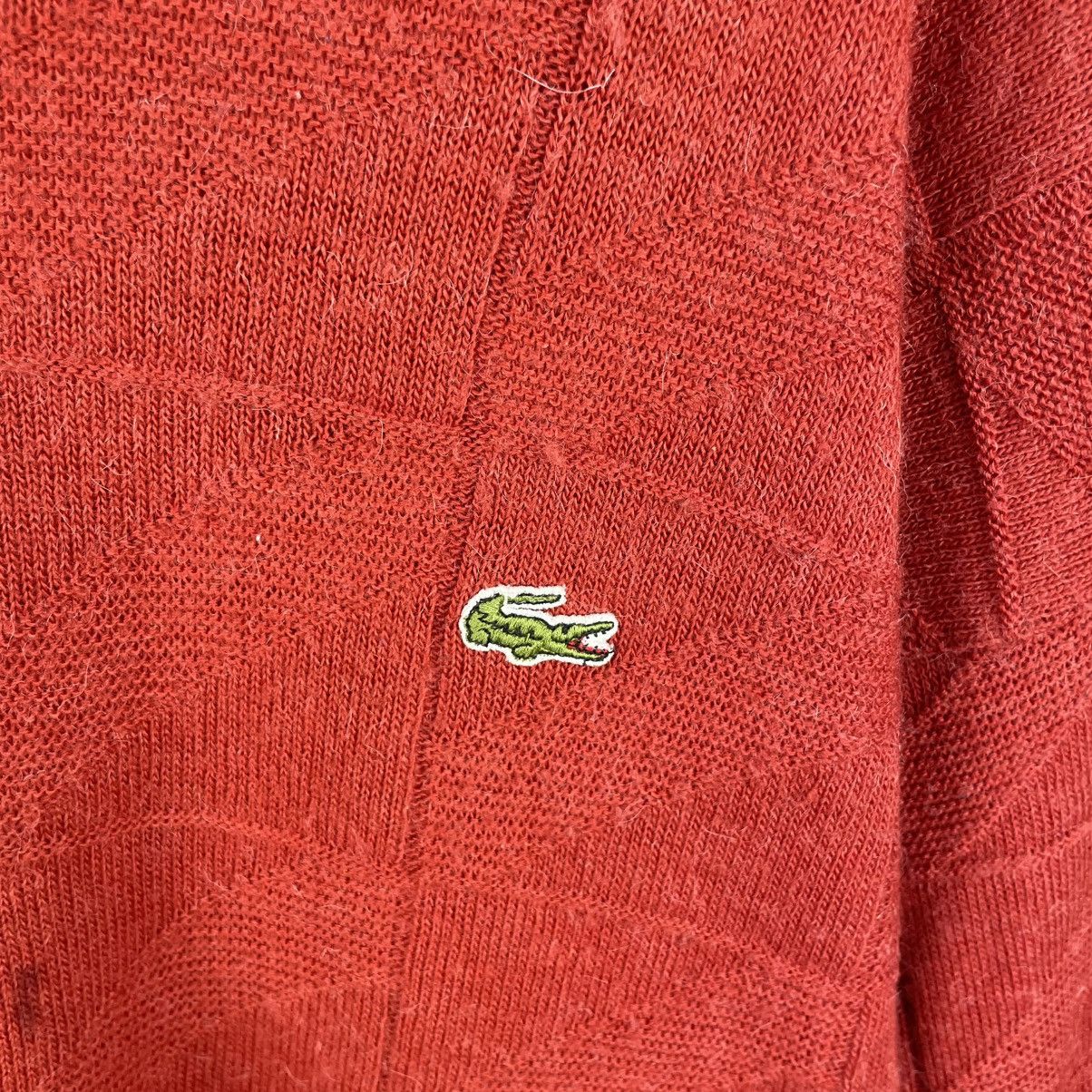 Lacoste Vintage Chemise Lacoste Wool Knit Sweater Size US XL / EU 56 / 4 - 3 Thumbnail