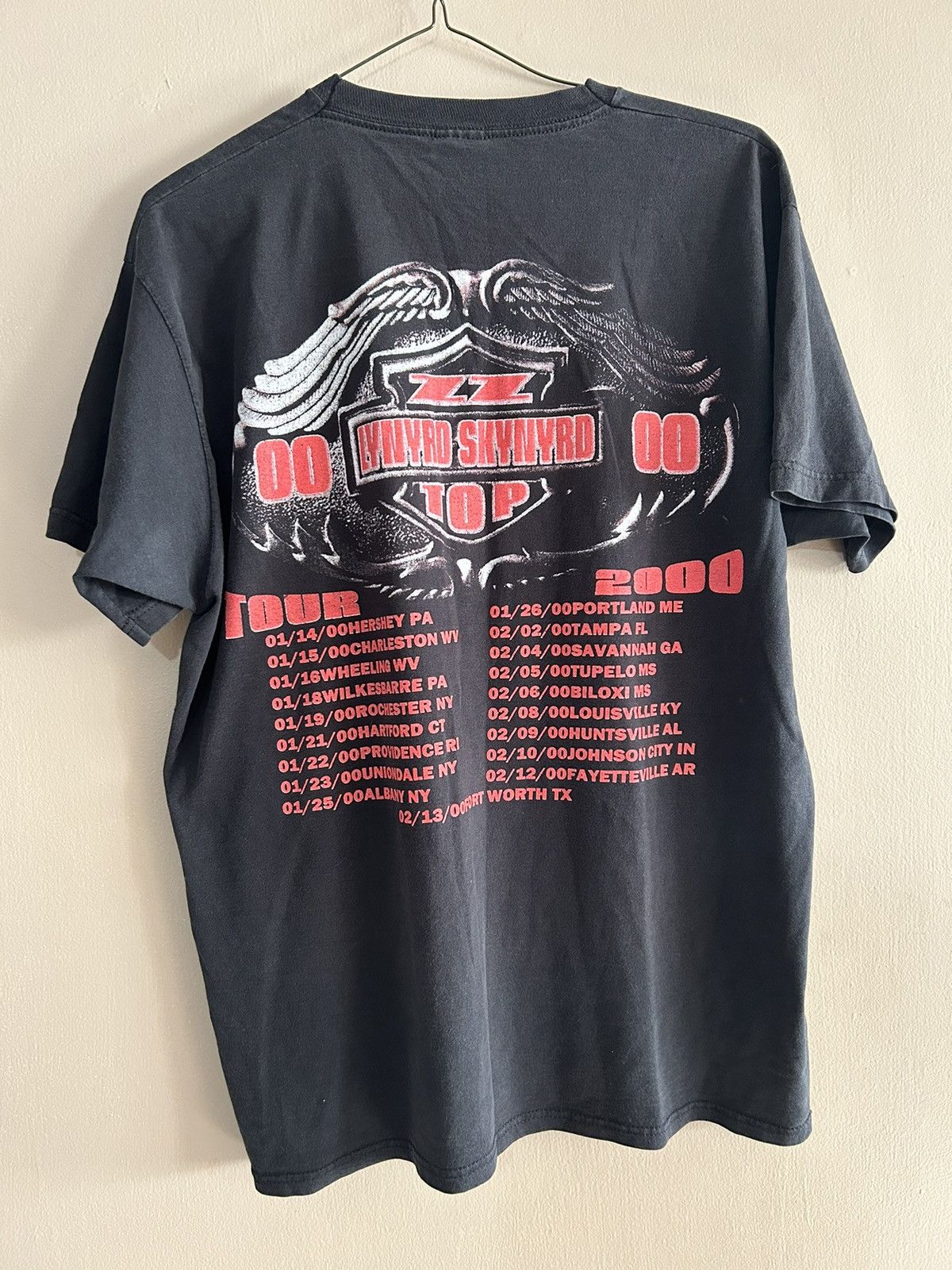 Band Tees × Vintage Lynyrd Skynyrd ZZ Top Tour t-shirt 2000 Size US XL / EU 56 / 4 - 4 Thumbnail