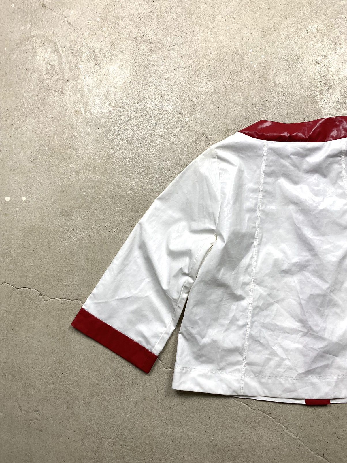 Other Very Rare! Vintage Moncler Rain Jacket Polyurethan Size S / US 4 / IT 40 - 16 Thumbnail