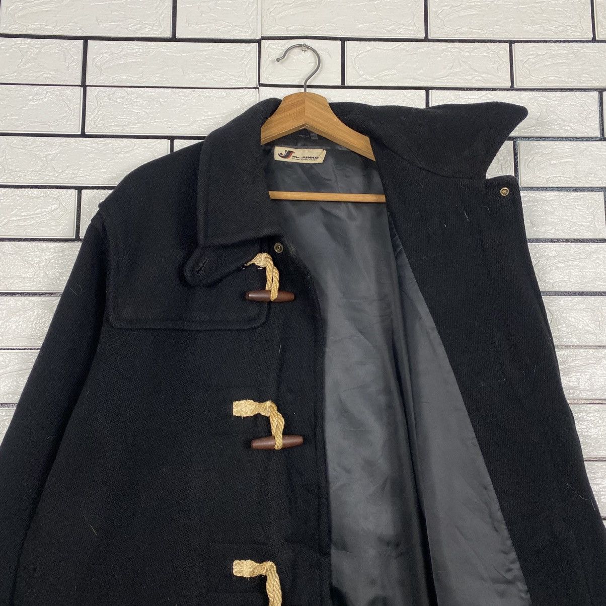 Issey Miyake 📌Vintage Wool Duffle Jacket Hook Mr Junko Japan Size US M / EU 48-50 / 2 - 16 Thumbnail