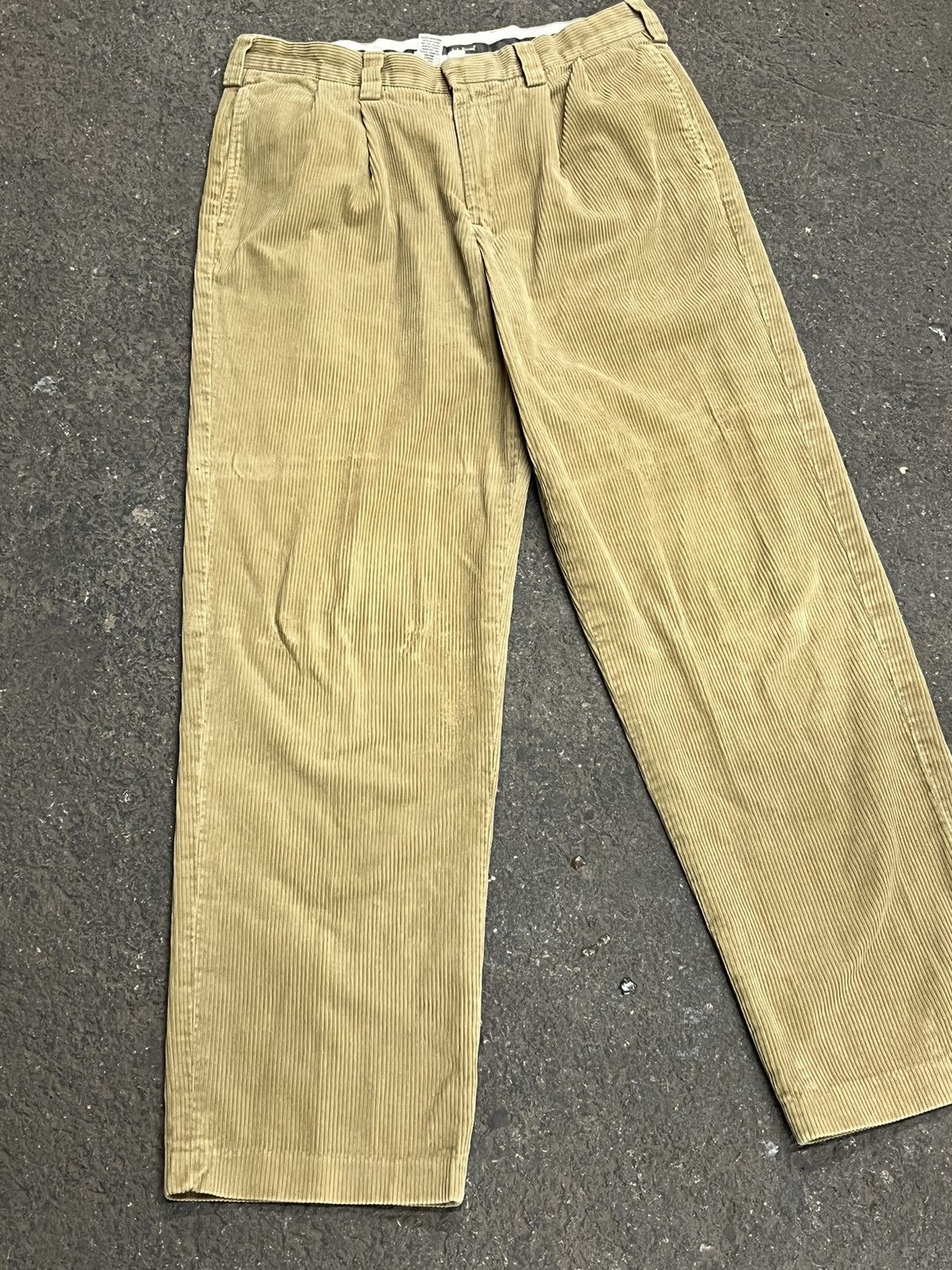 L.L. Bean × Vintage LL bean corduroy baggy fit preppy pants 90s vintage hype Size US 34 / EU 50 - 3 Thumbnail