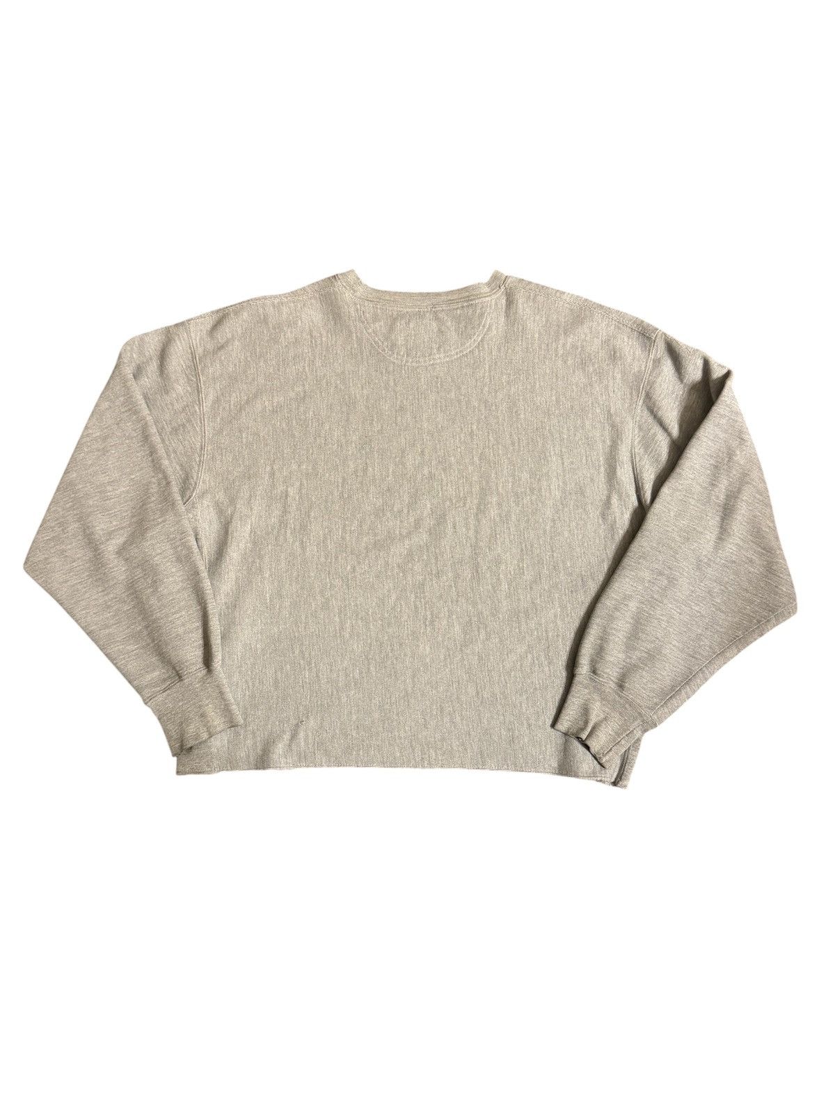 Champion Vintage University of Northern Iowa Cropped Gray Crewneck Size US XL / EU 56 / 4 - 2 Thumbnail