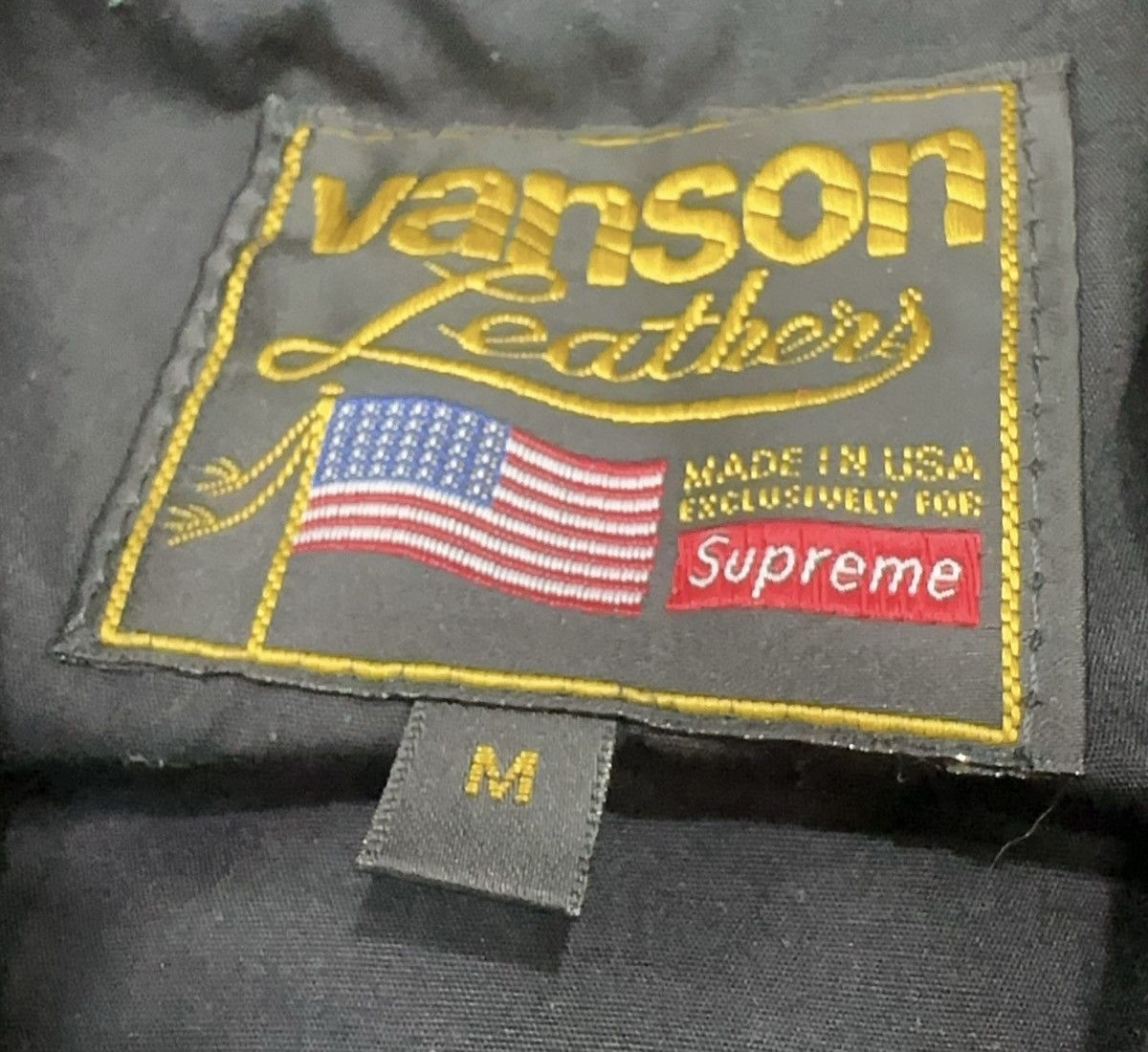 Supreme × Vanson Leathers Supreme Vanson Leathers Perforated Bomber Jacket. Size US M / EU 48-50 / 2 - 3 Thumbnail