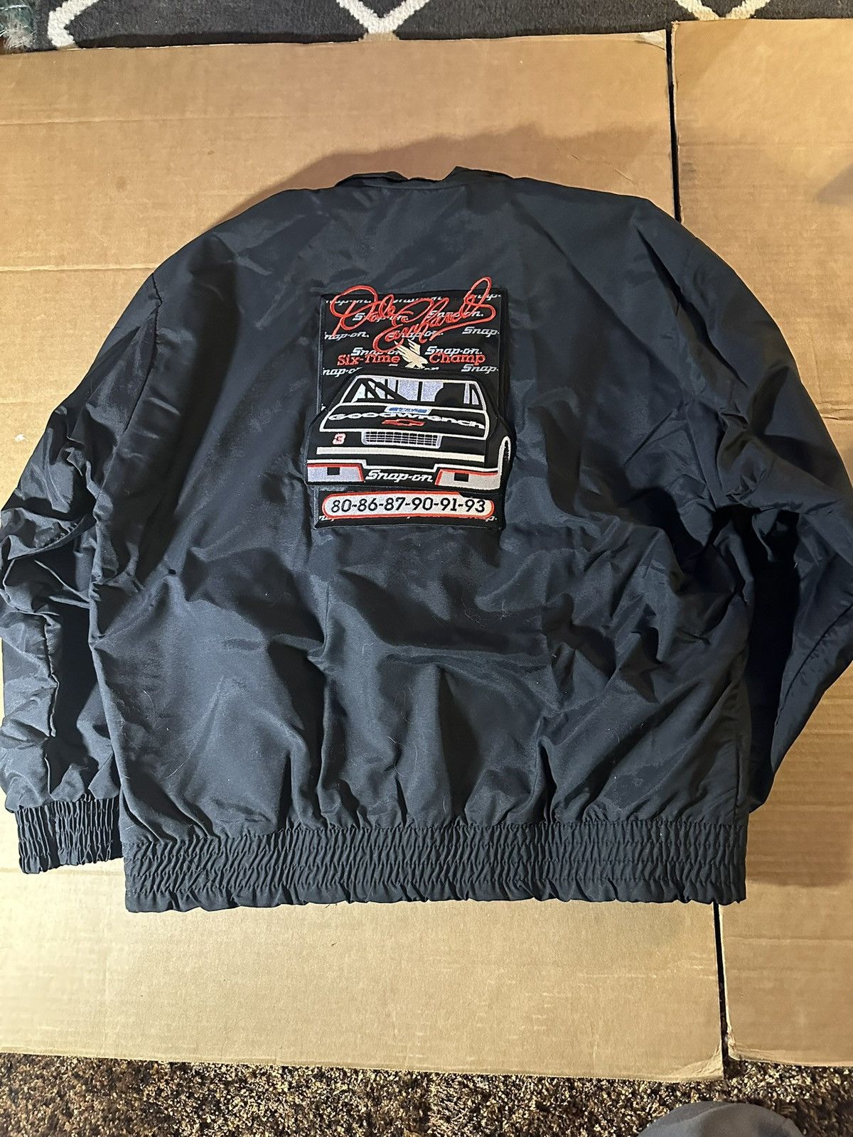NASCAR Dale Earnhardt vintage Snap-On racing jacket Size US L / EU 52-54 / 3 - 5 Thumbnail