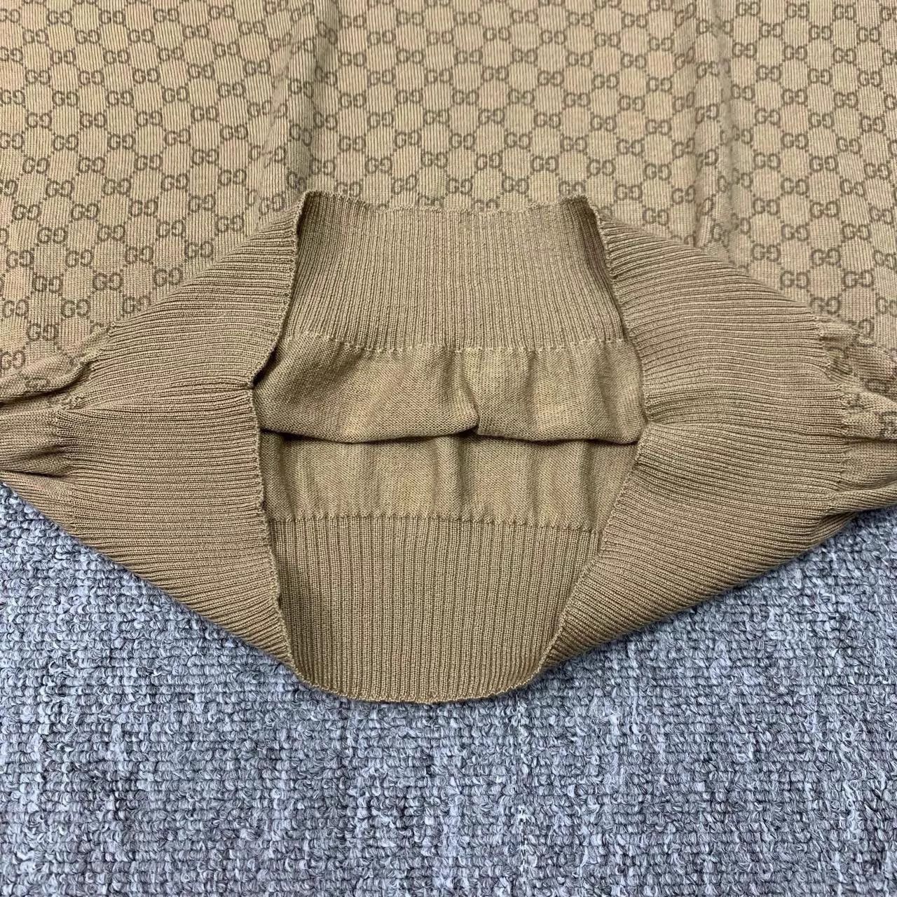 Gucci Gucci Brown GG Supreme Knit Tee L 95 New Size L / US 10 / IT 46 - 7 Thumbnail