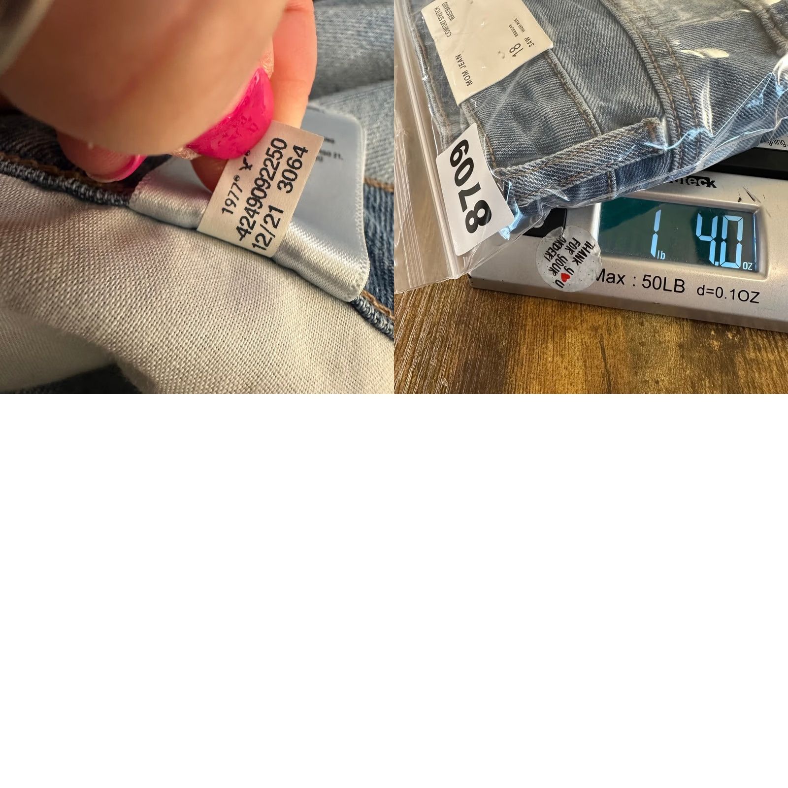 American Eagle Outfitters VINTAGE American Eagle Jeans Womens 18W High Rise Distressed Light Wash Denim 5-Pocket Size 40" / US 18 - 9 Thumbnail