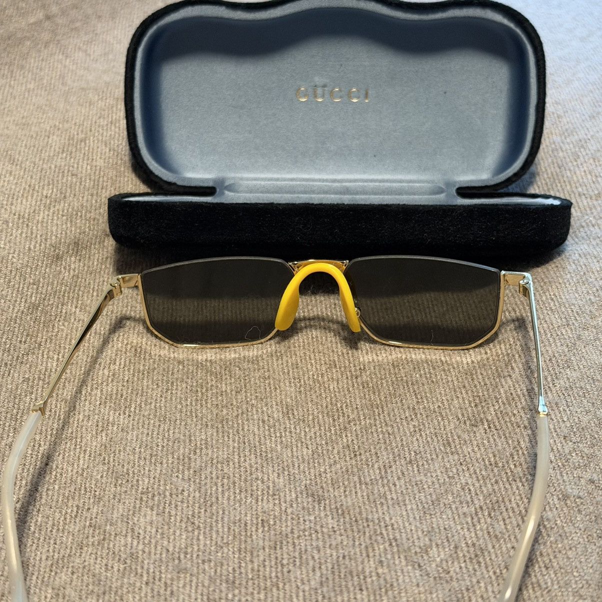 Gucci Gucci Monogram Sunglasses Size ONE SIZE - 6 Thumbnail