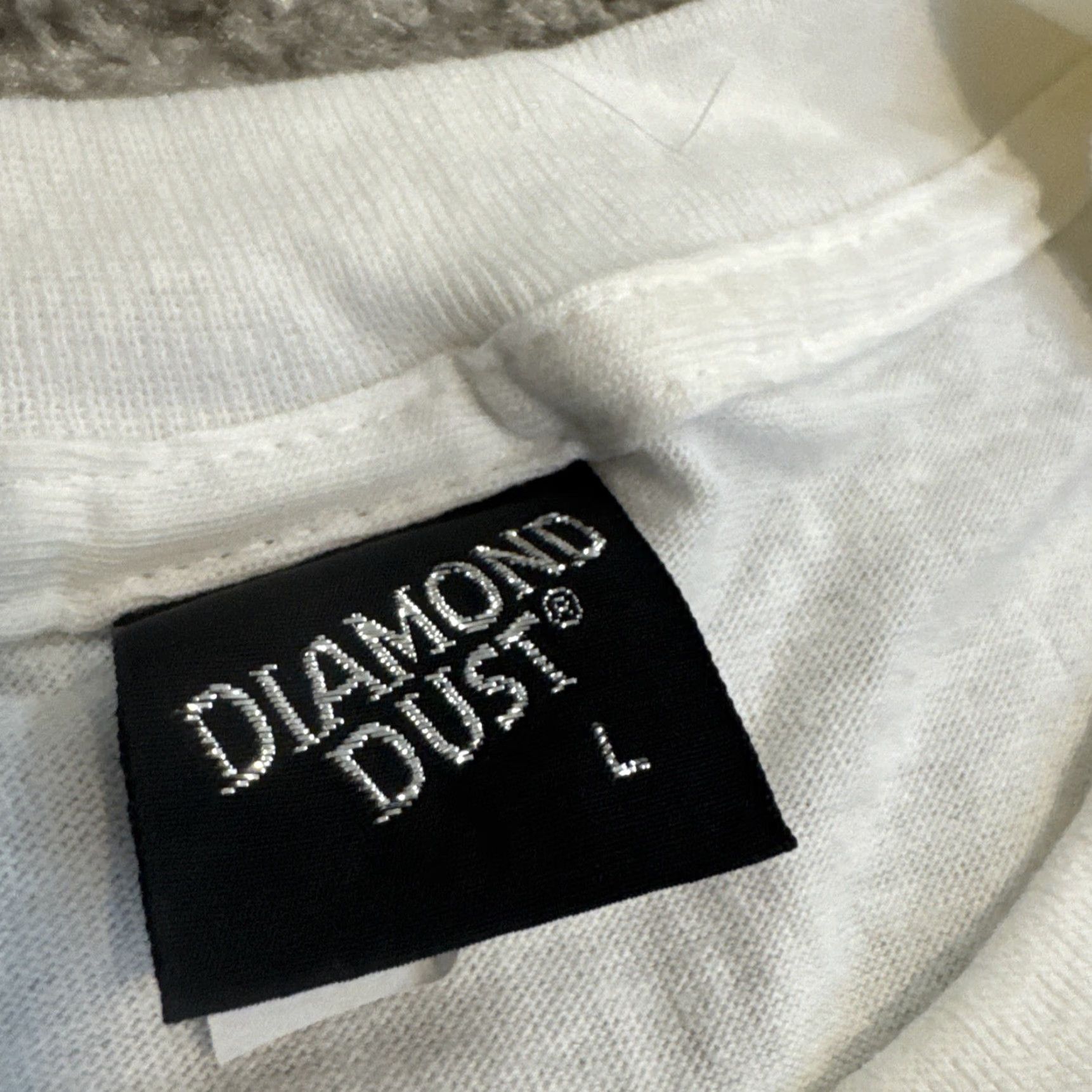 Vintage VINTAGE Elvis Presley Diamond Dust Music White T-Shirt Large Glitter Mens Size US L / EU 52-54 / 3 - 6 Thumbnail